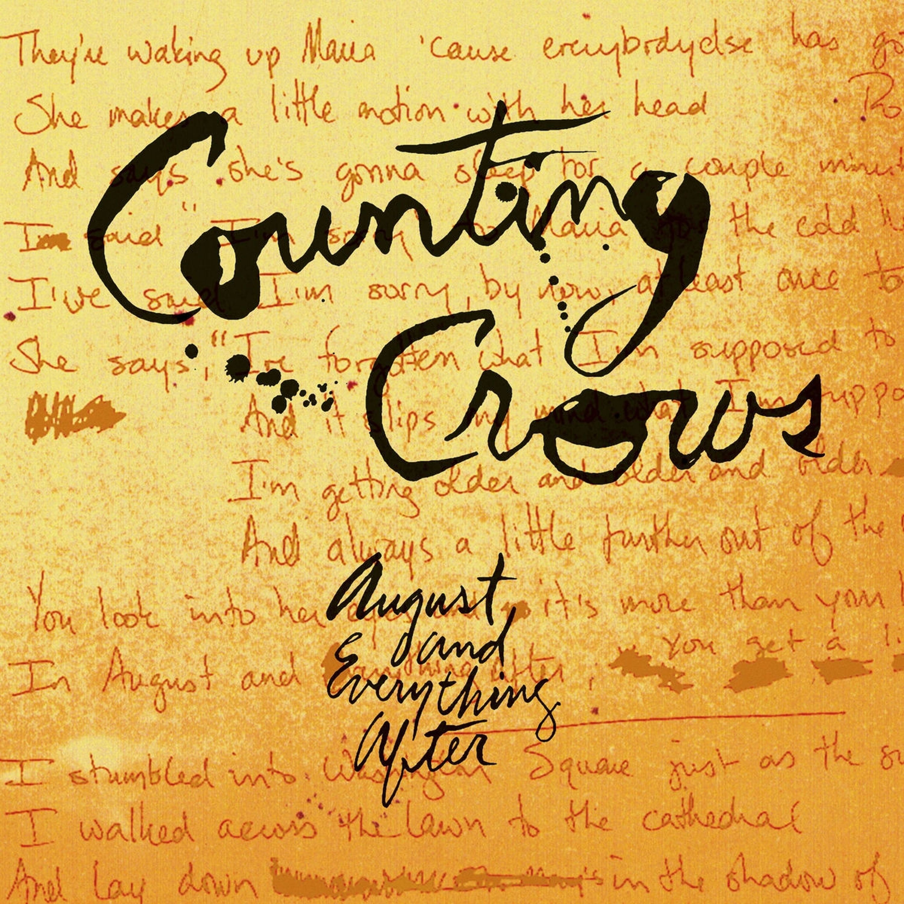 Vinyl Counting Crows - AUGUST AND EVERYTHING AFTER