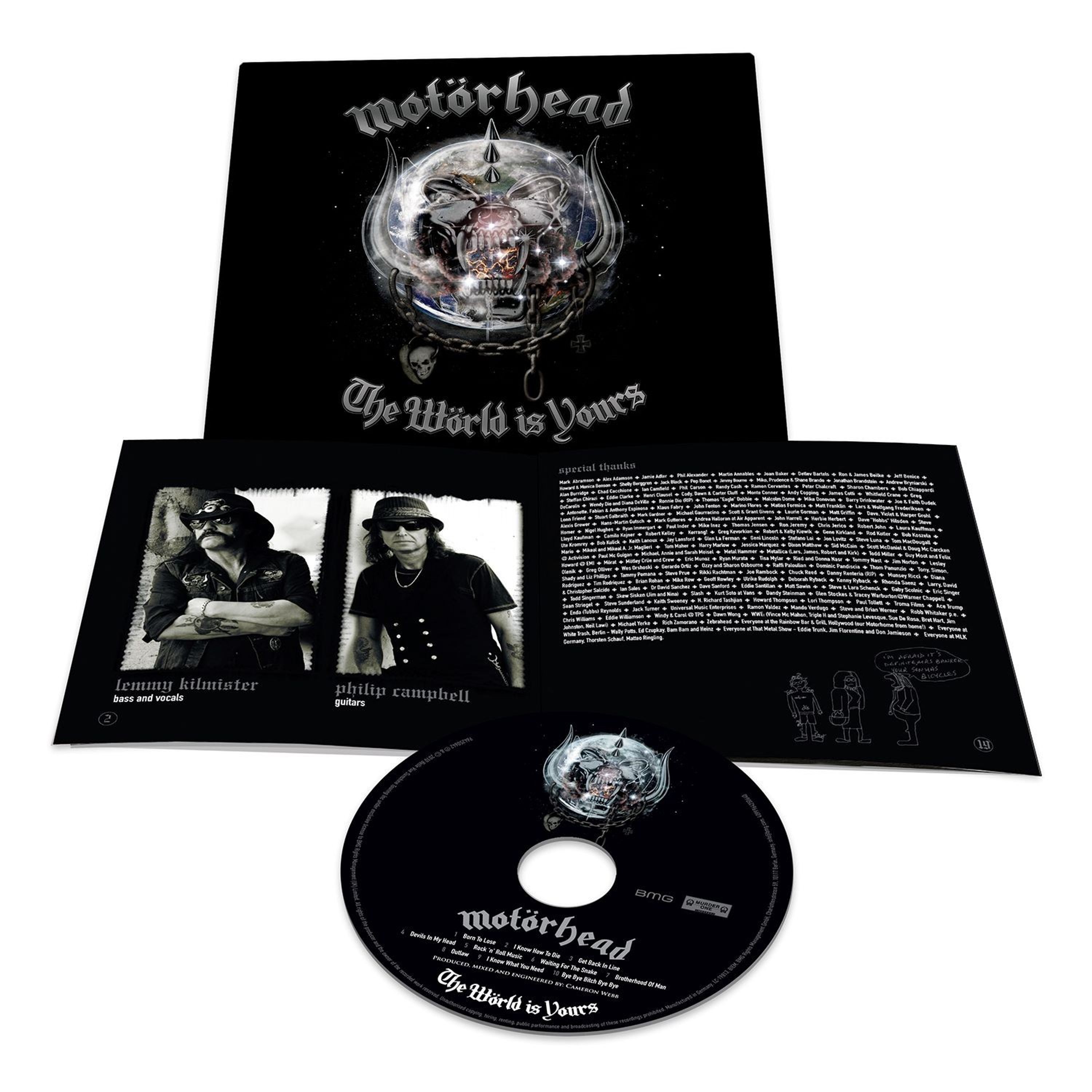 CD Motörhead - THE WöRLD IS YOURS