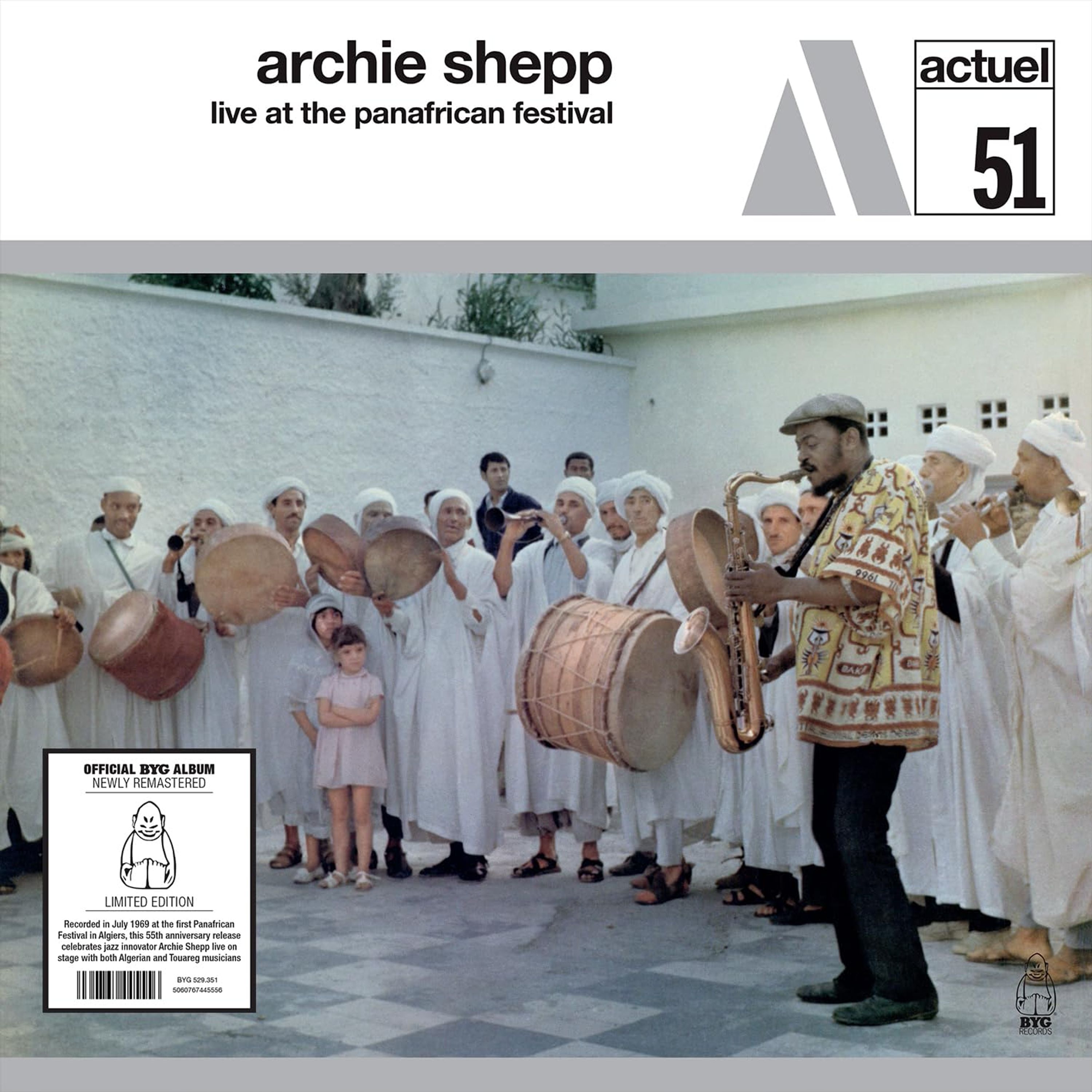 CD Archie Shepp - LIVE AT THE PAN-AFRICAN FESTIVAL