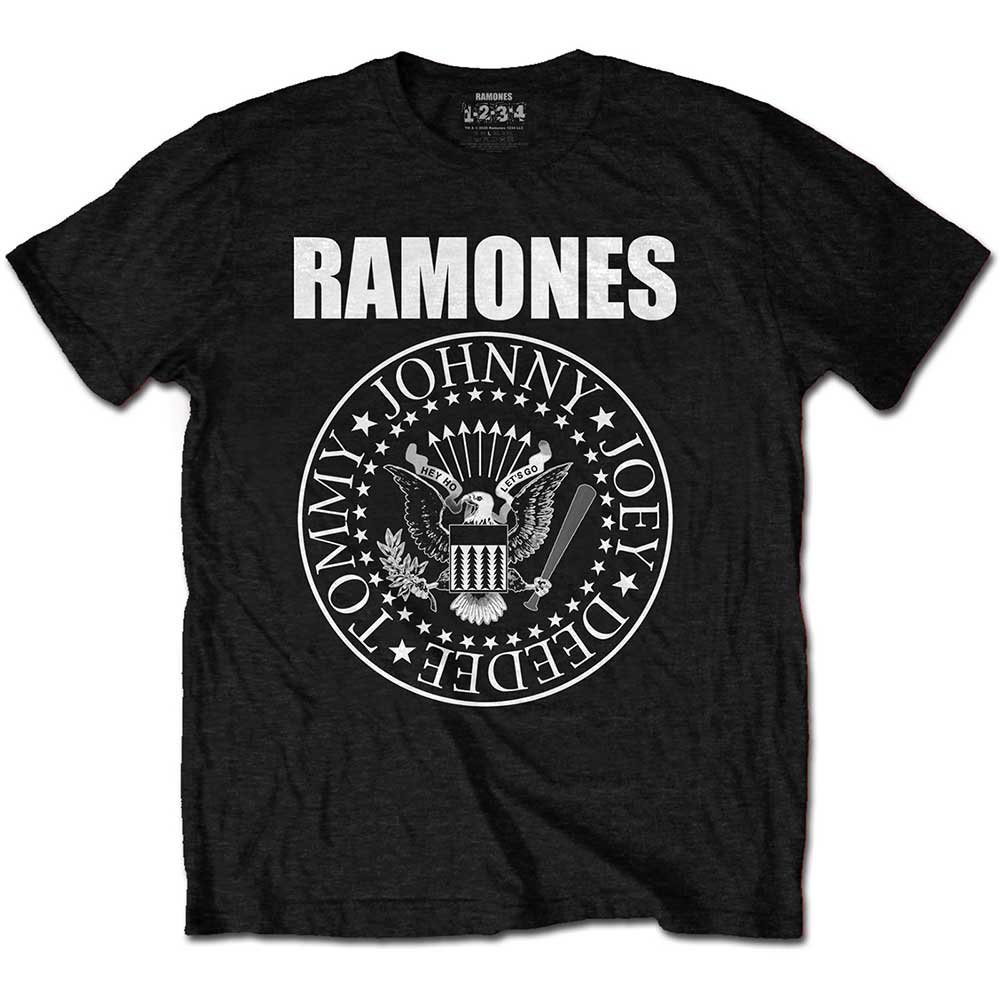 Tričko Ramones - Presidential Seal, Dieťa,Čierna,12 – 14 rokov