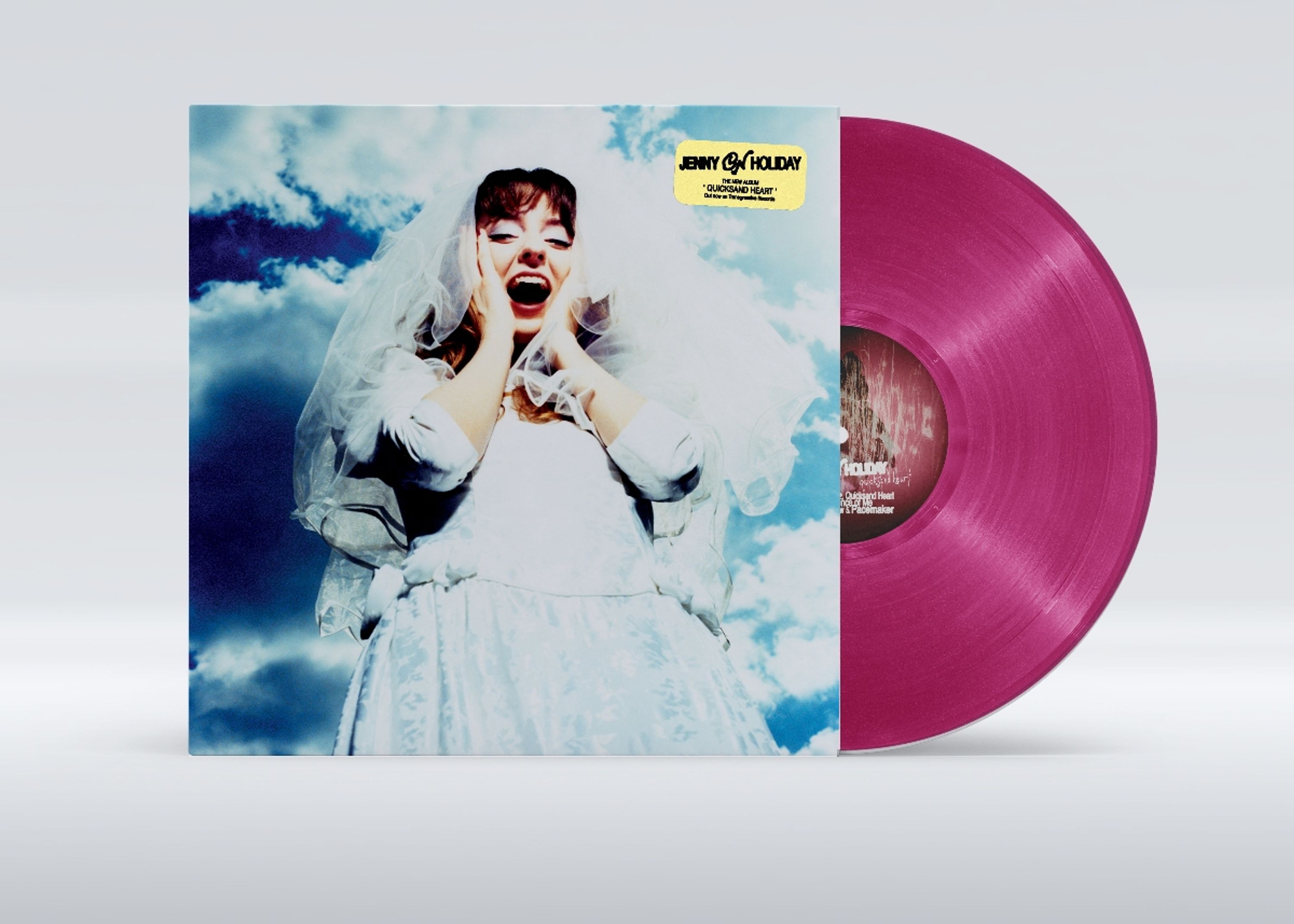 Vinyl Jenny on Holiday - QUICKSAND HEART