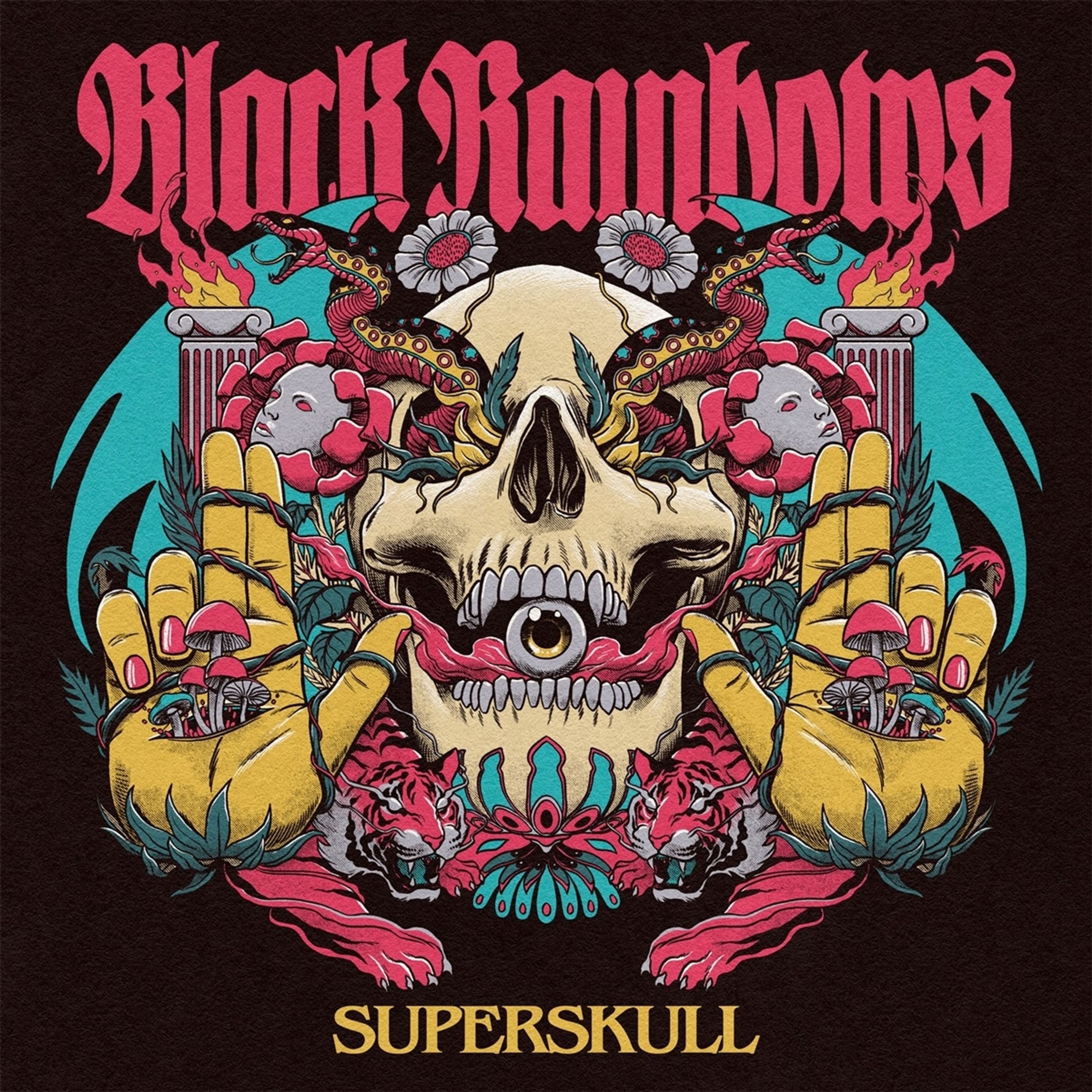 Vinyl Black Rainbows - SUPERSKULL
