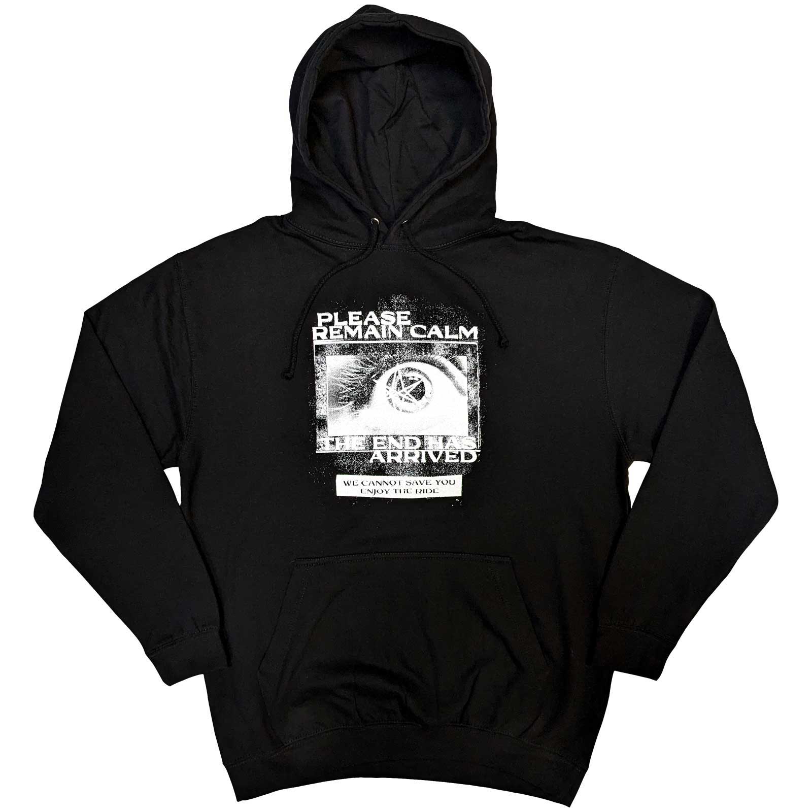 Mikina Bring me the horizon - Remain Calm FP, Unisex,Čierna,XXL