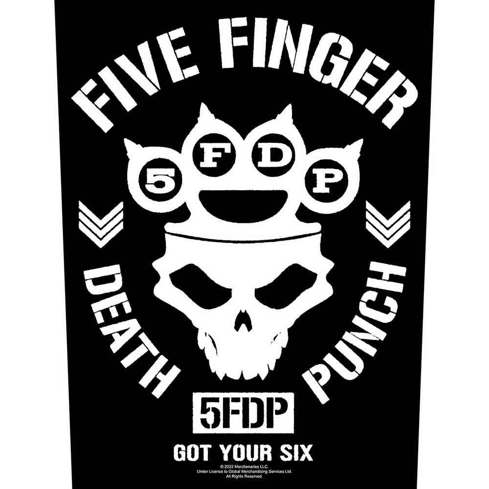 Nažehlovačka Five Finger Death Punch - Got Your Six