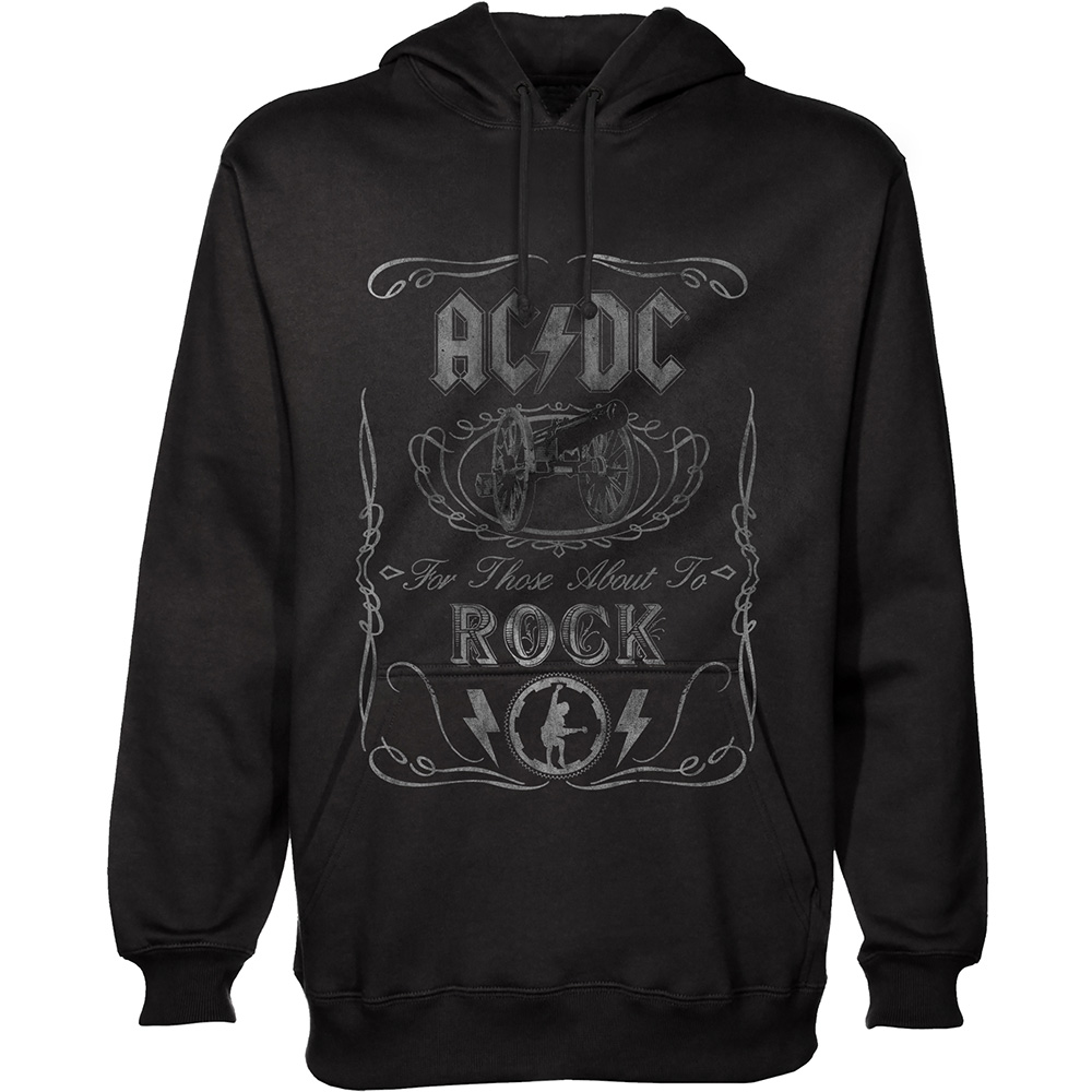 Mikina AC/DC - Cannon Swig, Unisex,Čierna,XL