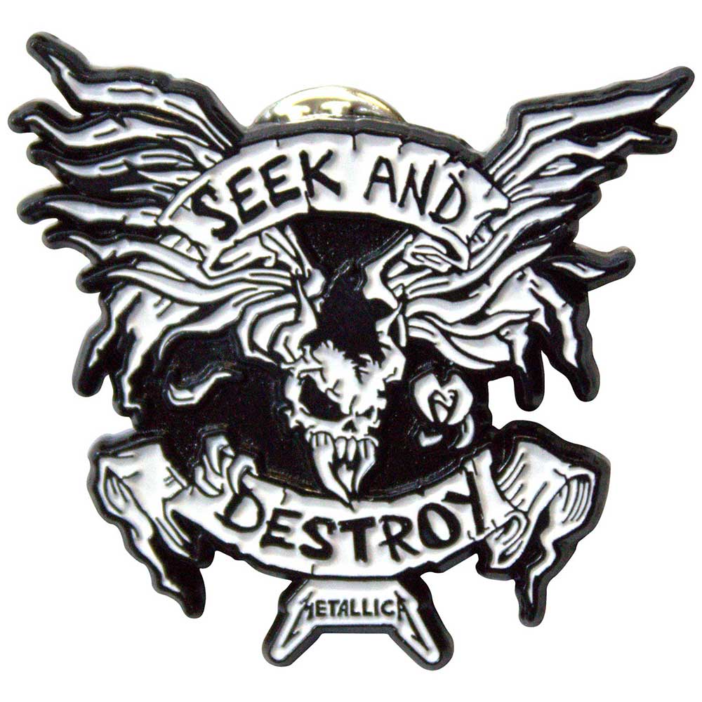 Odznak Metallica - Seek & Destroy