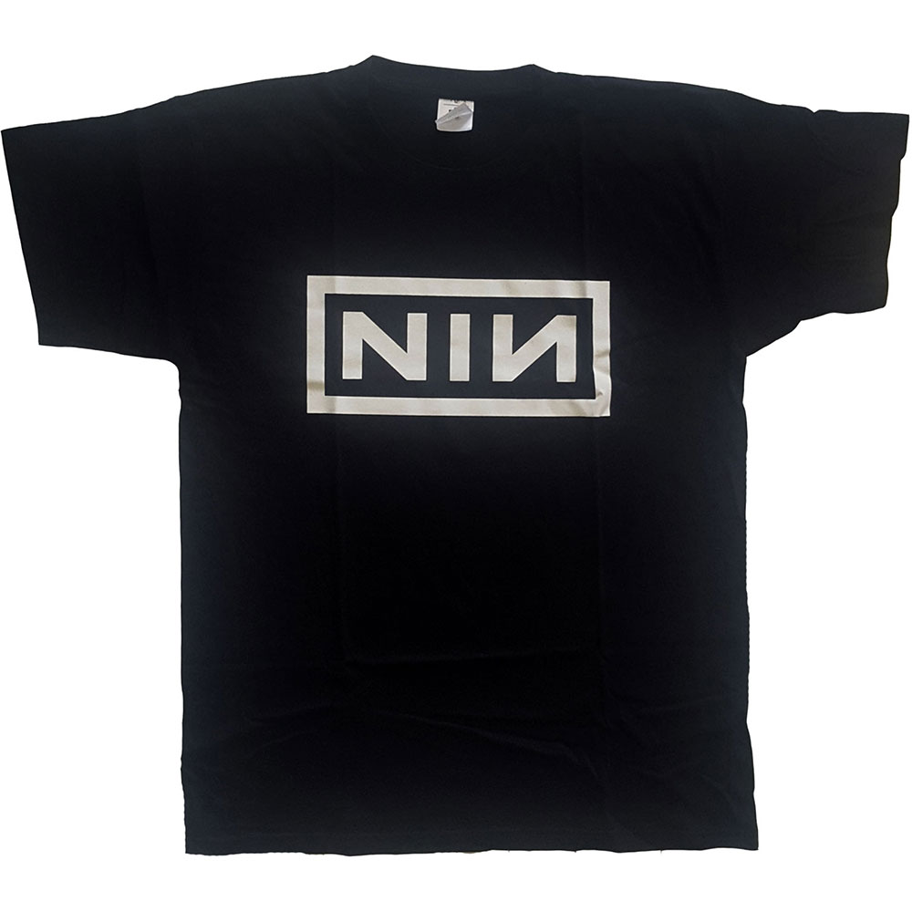 Tričko Nine Inch Nails - Classic Logo, Unisex,Čierna,XL