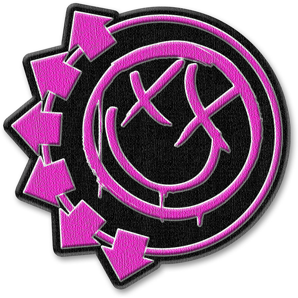 Nažehlovačka Blink 182 - Pink Neon Six Arrows