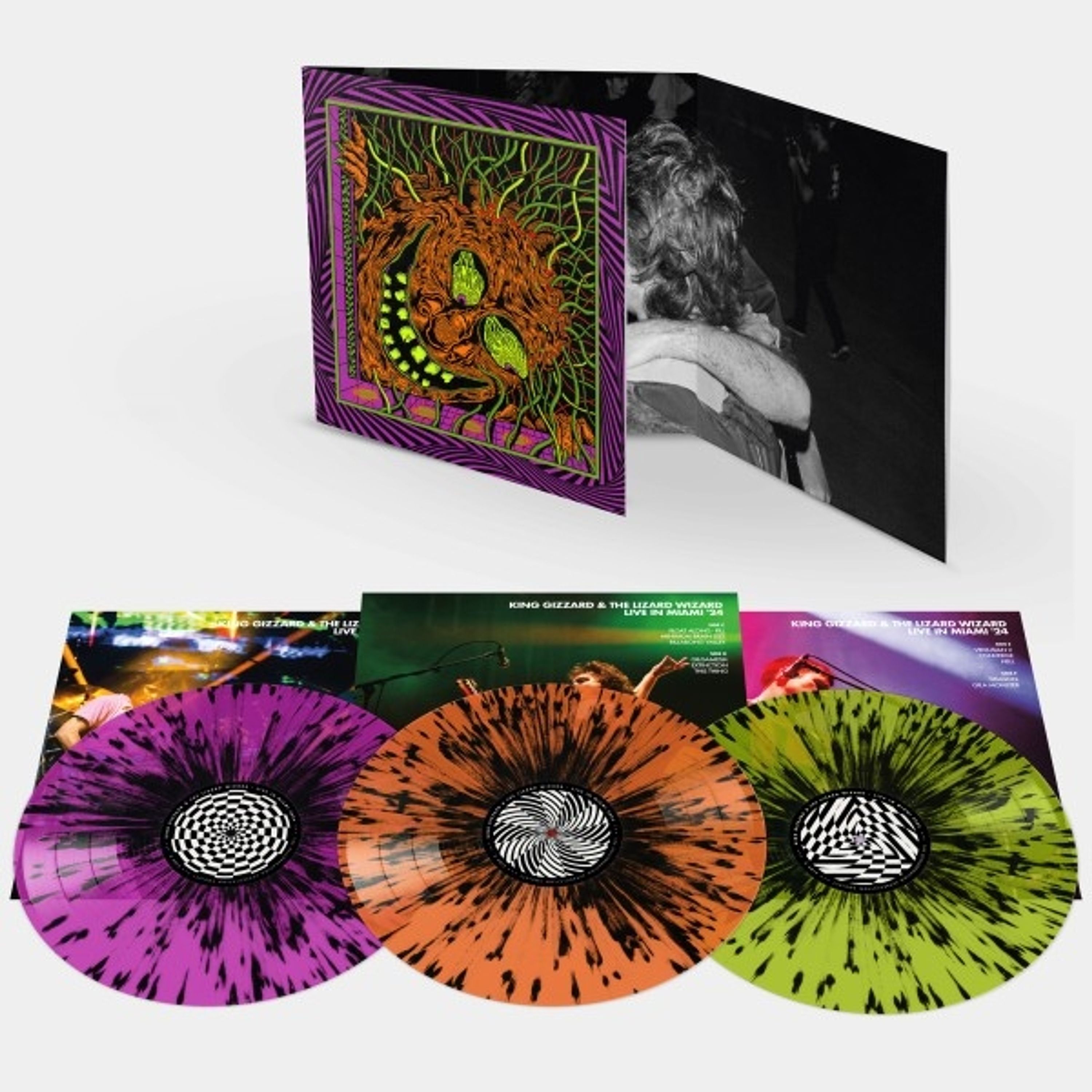 Vinyl King Gizzard & The Lizard Wizard - LIVE IN MIAMI '24