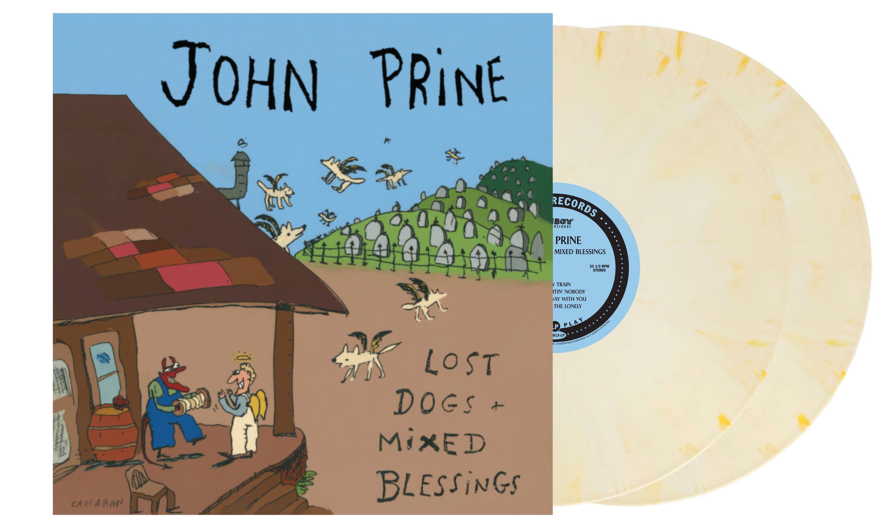 Vinyl John Prine - LOST DOGS + MIXED BLESSINGS
