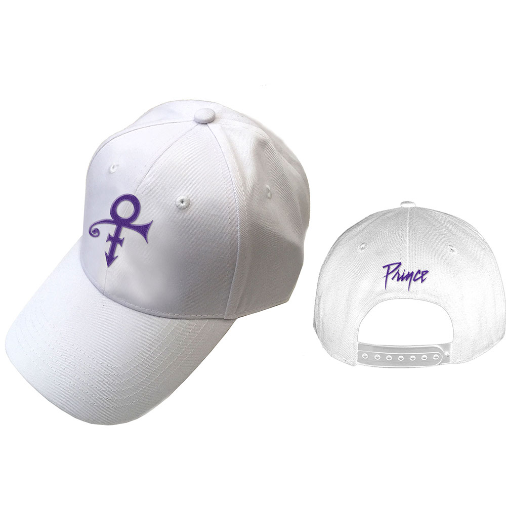 Šiltovka Prince - Purple Symbol, Unisex,Biela,Univerzálna