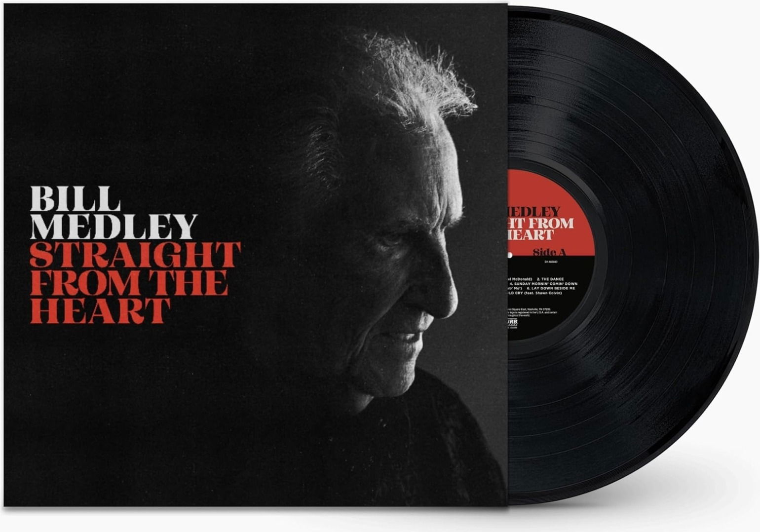Vinyl Bill Medley - STRAIGHT FROM THE HEART