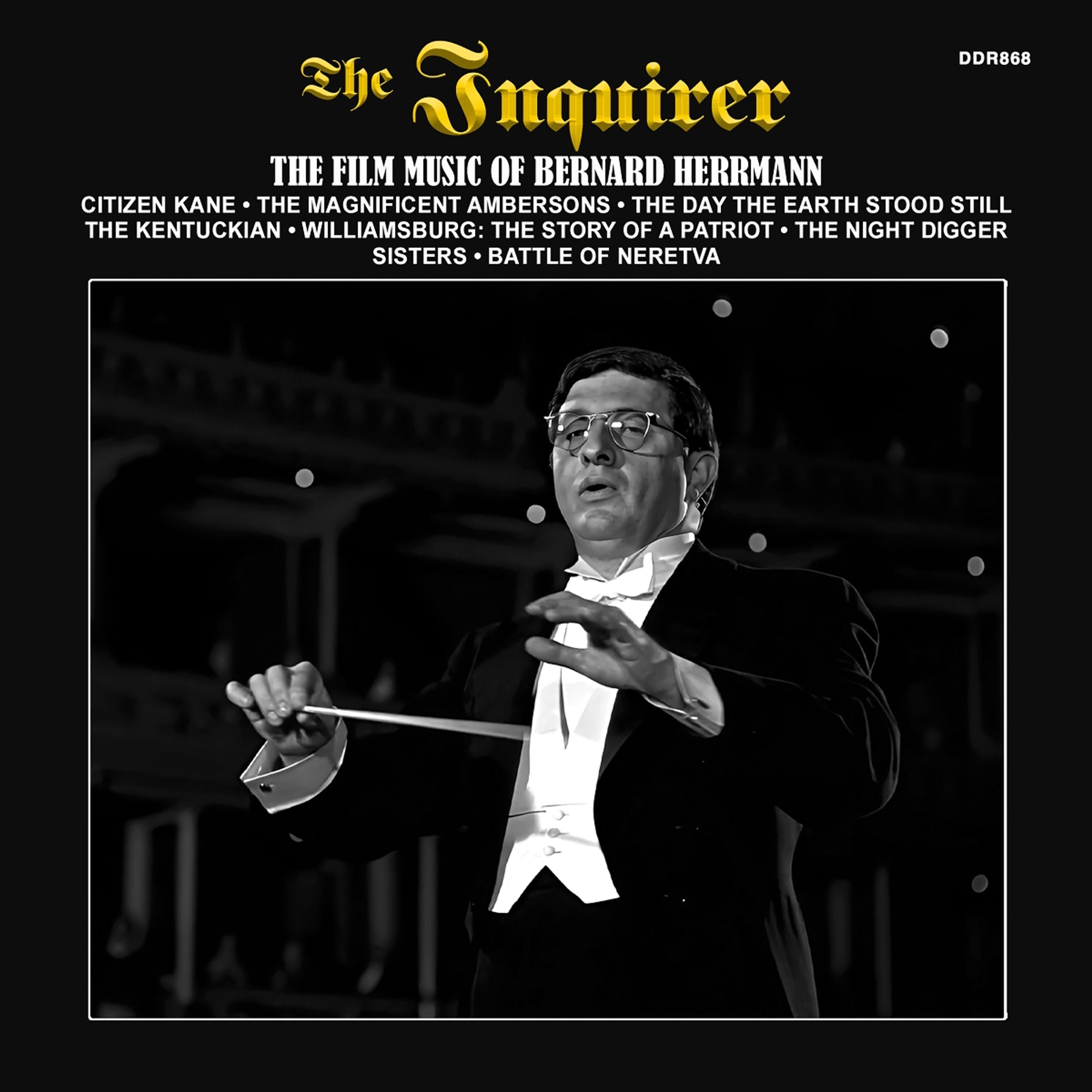 CD Bernard Herrmann - INQUIRER: THE FILM MUS...