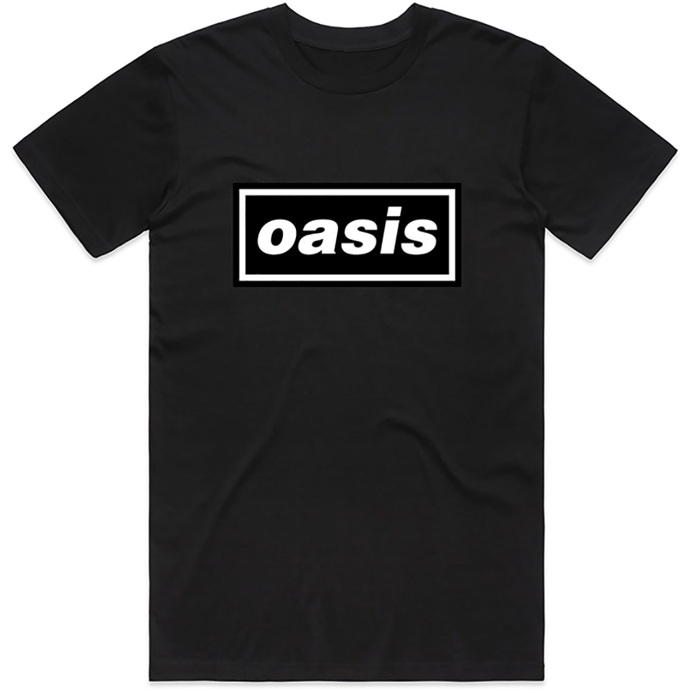 Tričko Oasis - Decca Logo, Unisex,Čierna,XXL