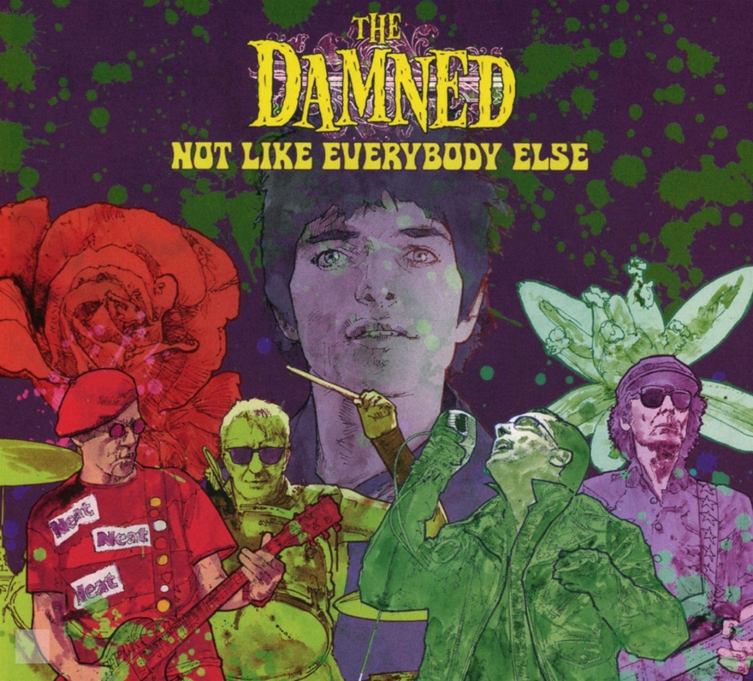 CD The Damned - DAMNED - NOT LIKE EVERYBODY ELSE