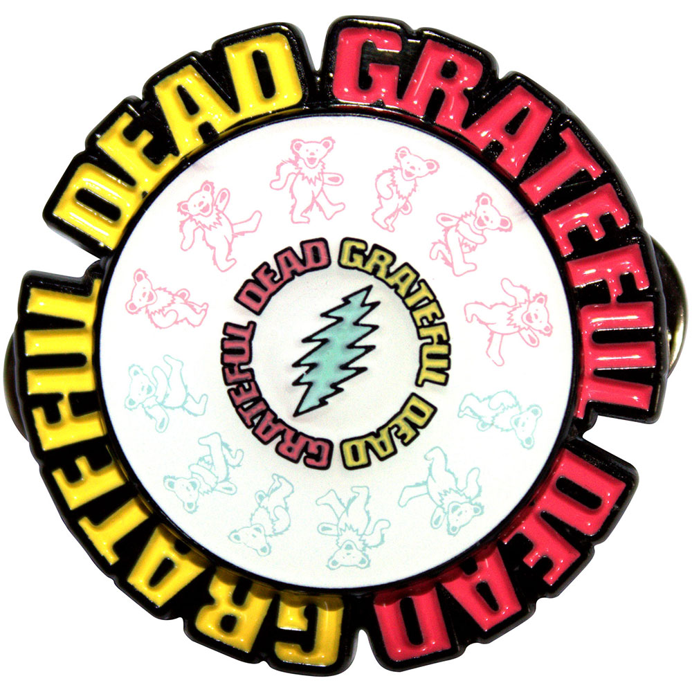 Odznak Grateful Dead - Spinning Emblem
