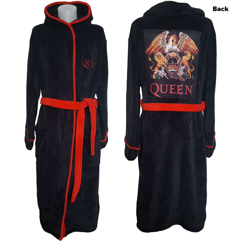Župan Queen - Classic Crest, Unisex,Čierna,L/XL