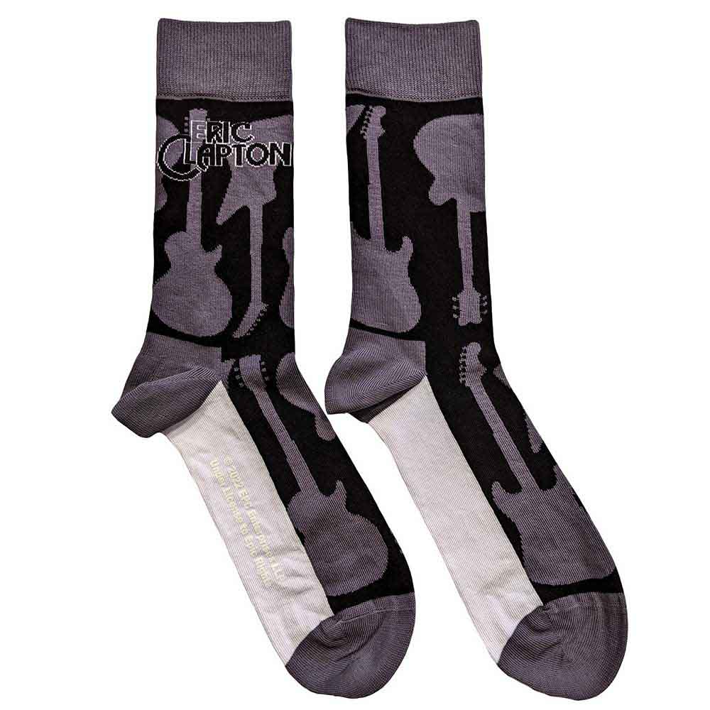 Ponožky Eric Clapton - Guitars, Unisex,Šedá,UK 7 - 11