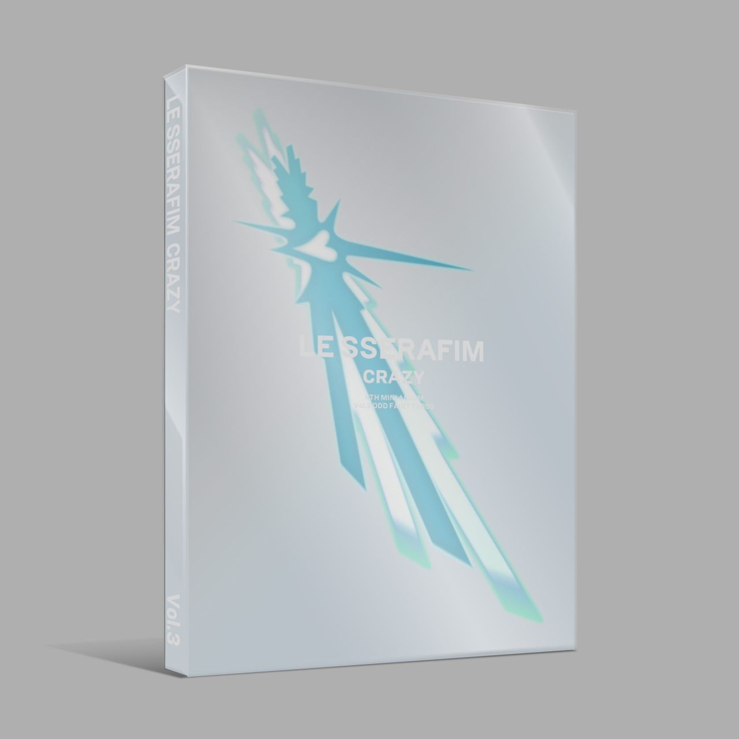 CD LE SSERAFIM - 4TH MINI ALBUM CRAZY'VOL.3