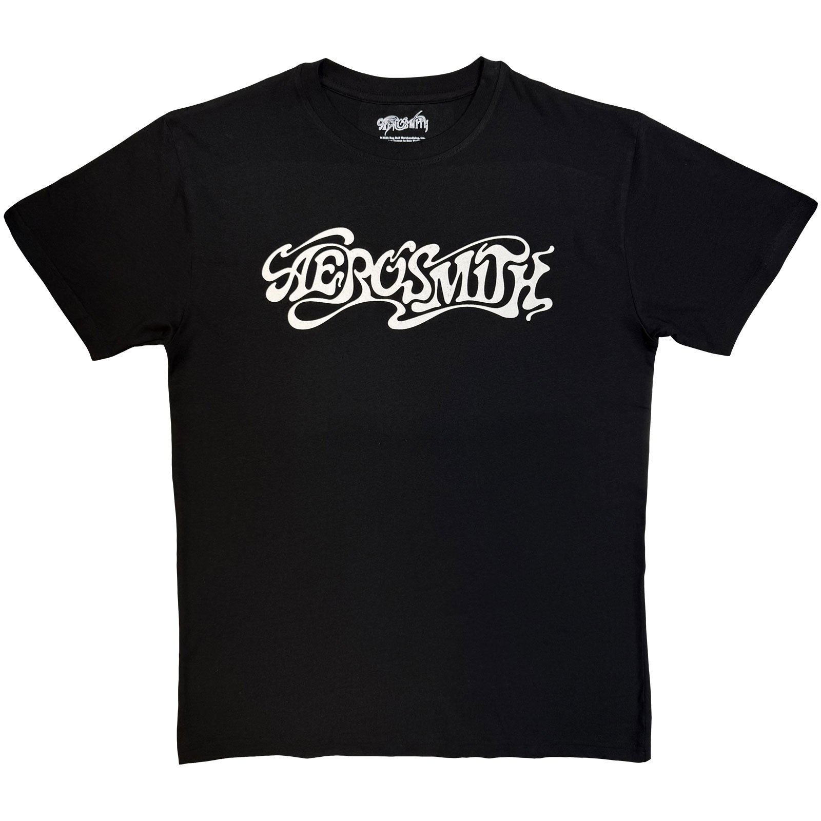Tričko Aerosmith - Logo Mono, Unisex,Čierna,XXL