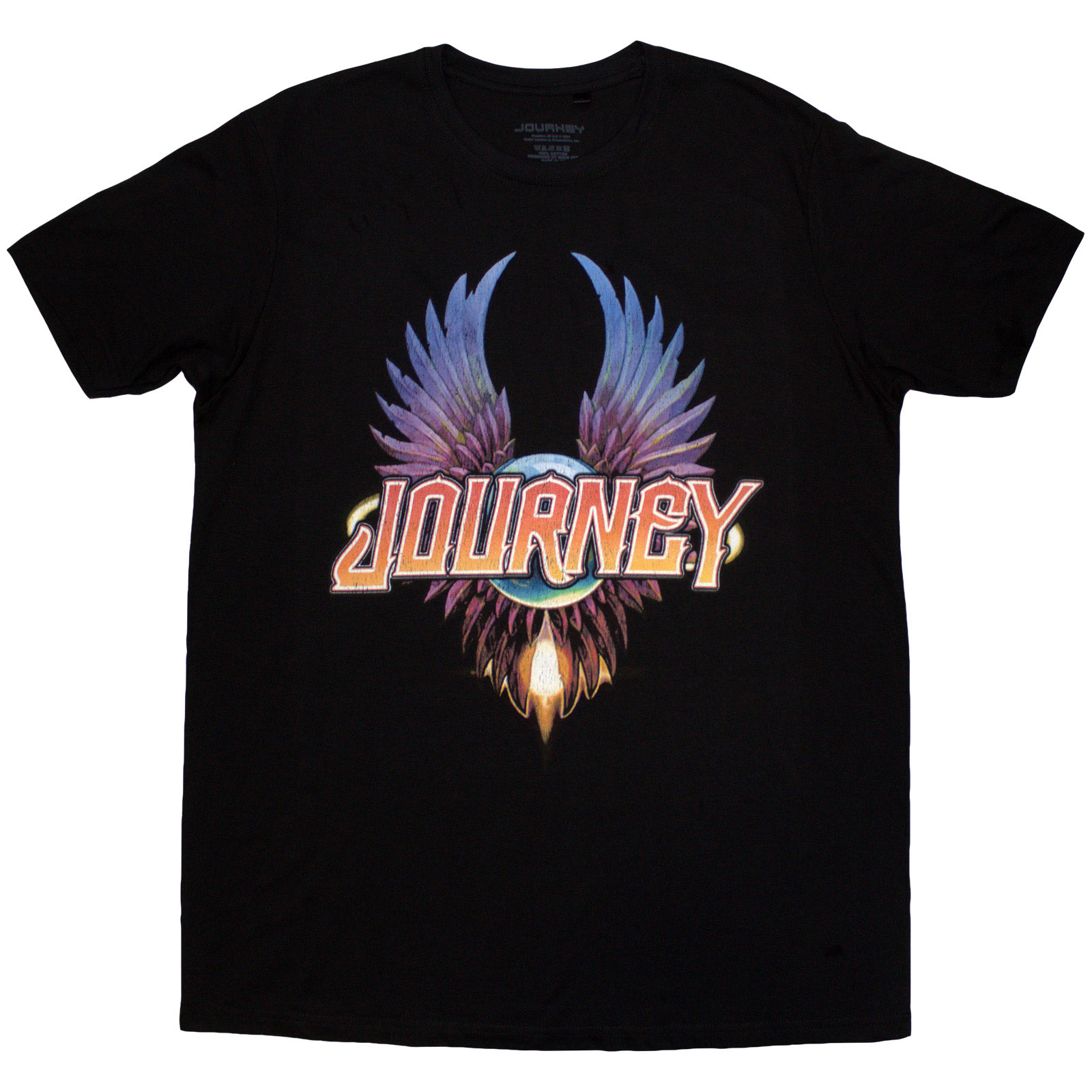 Tričko Journey - Classic Wings, Unisex,Čierna,XXL