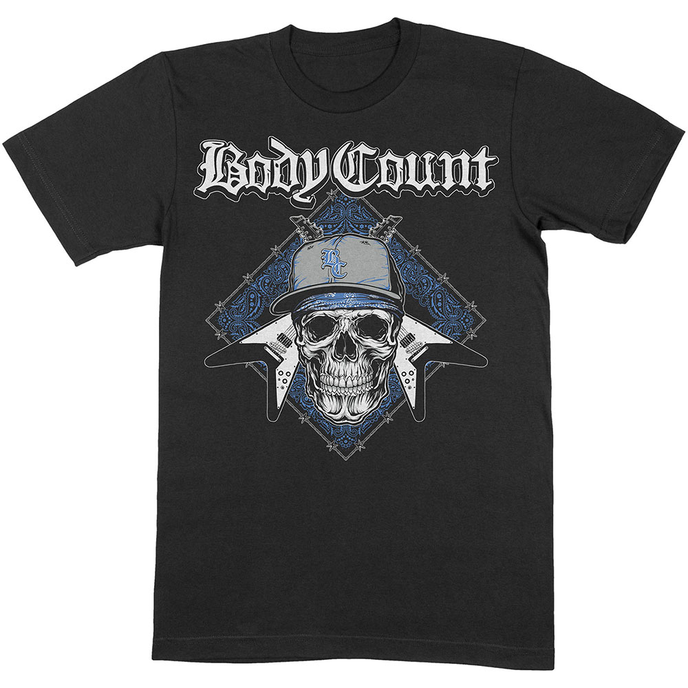 Tričko Body Count - Attack, Unisex,Čierna,XXL