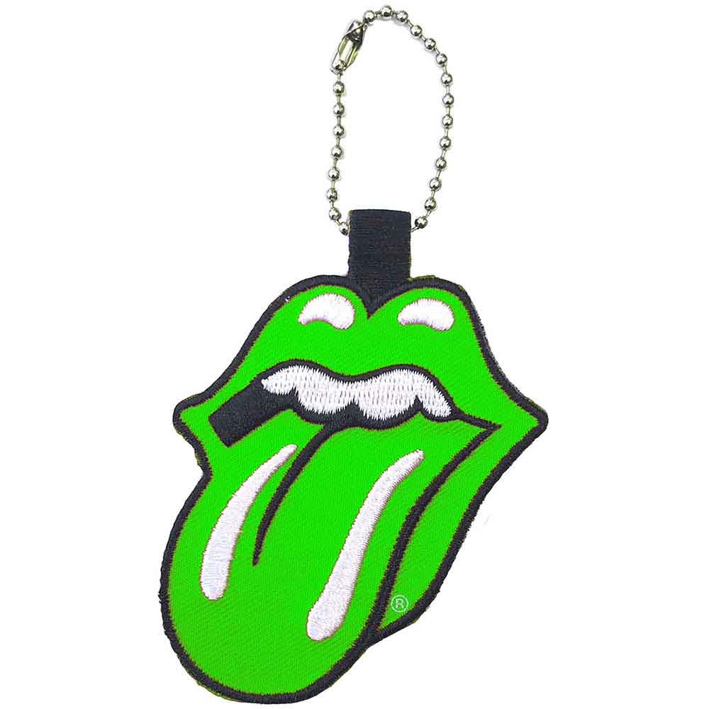 Kľúčenka The Rolling Stones - Classic Tongue, Zelená,Univerzálna