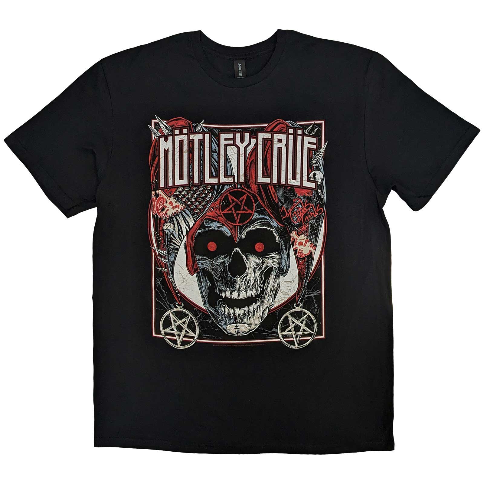 Tričko Motley Crue - Vegas, Unisex,Čierna,XL
