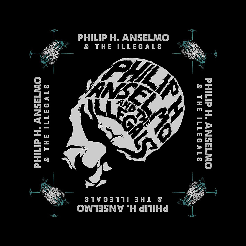 Šatka Philip H. Anselmo & The Illegals - Face, Unisex,Univerzálna,Čierna