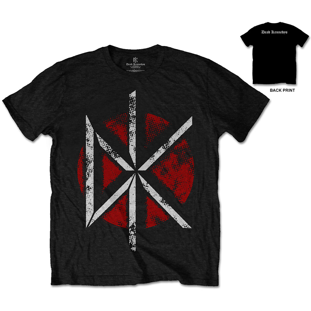 Tričko Dead Kennedys - Vintage Logo, Unisex,Čierna,XXL