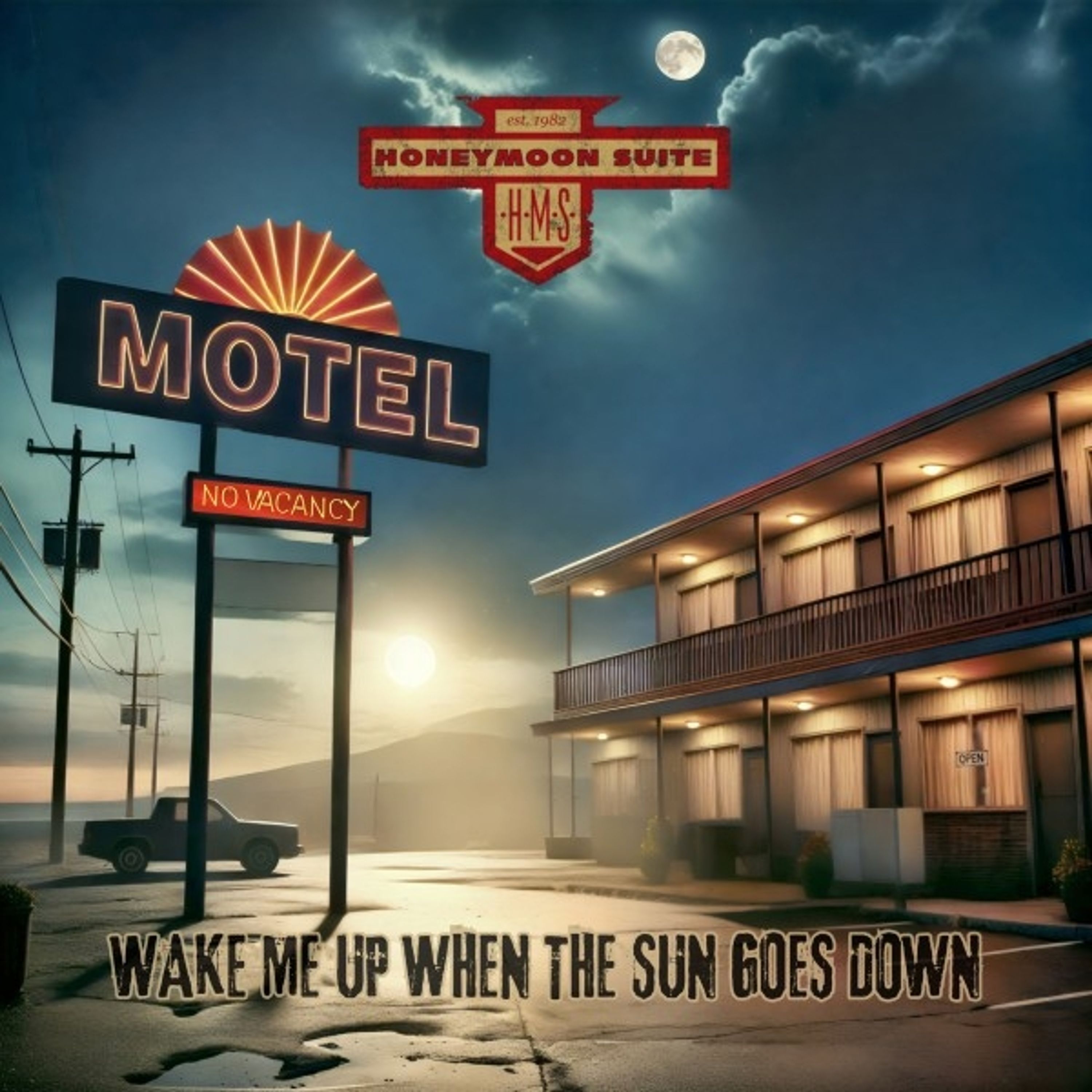Vinyl Honeymoon Suite - WAKE ME UP WHEN THE SUN GOES DOWN