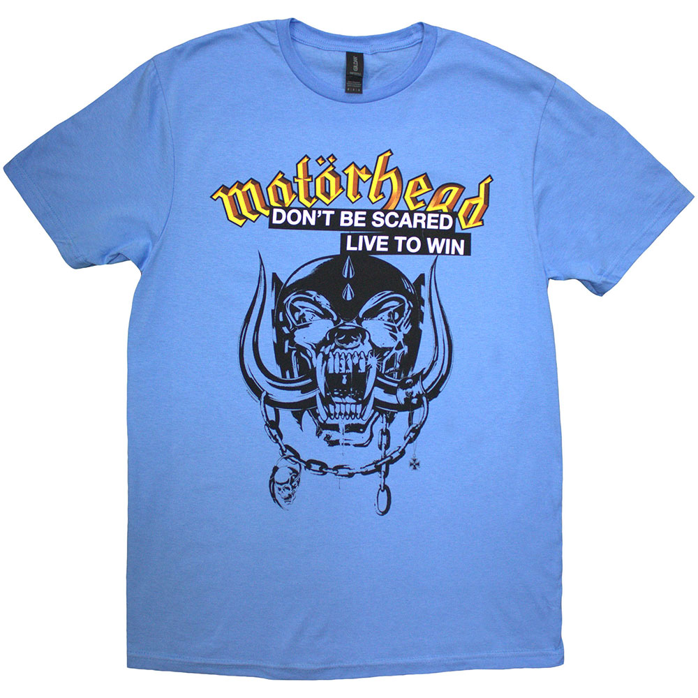 Tričko Motörhead - Live To Win, Unisex,Modrá,XXL
