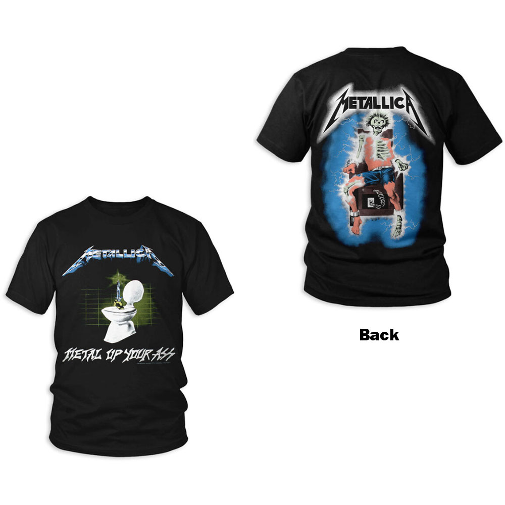 Tričko Metallica - Metal Up Your Ass, Unisex,Čierna,XXL