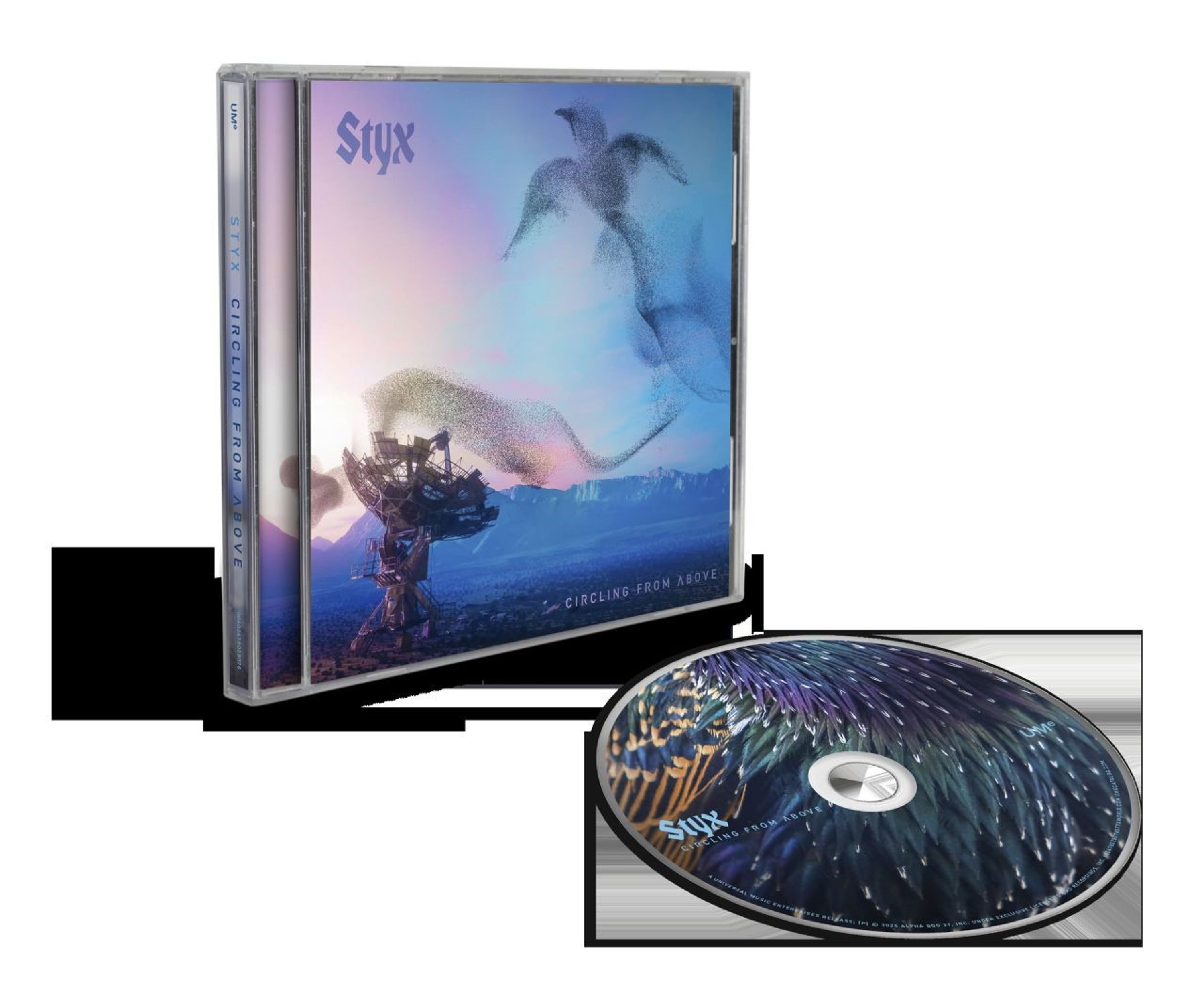 CD Styx - CIRCLING FROM ABOVE