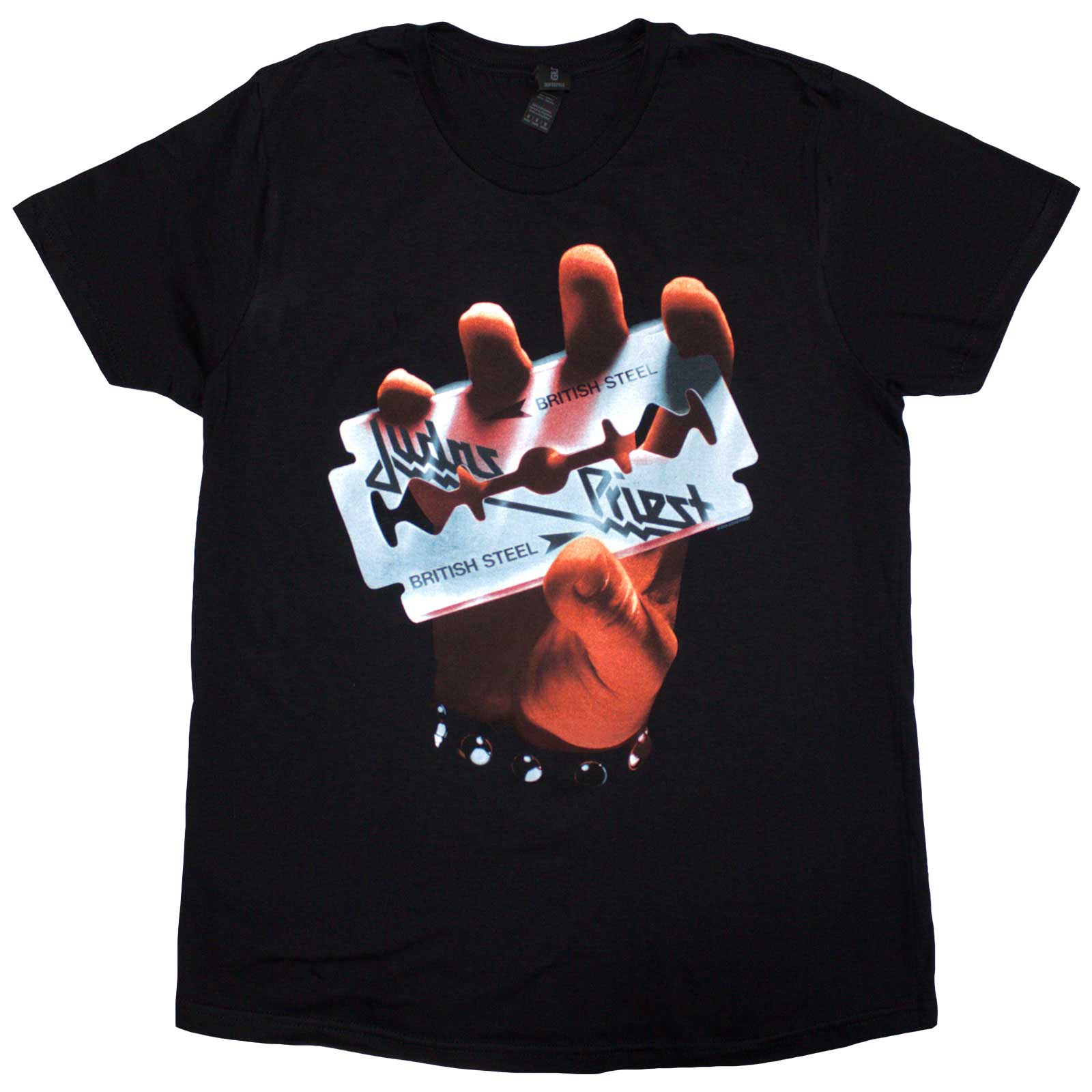 Tričko Judas Priest - British Steel, Žena,Čierna,L