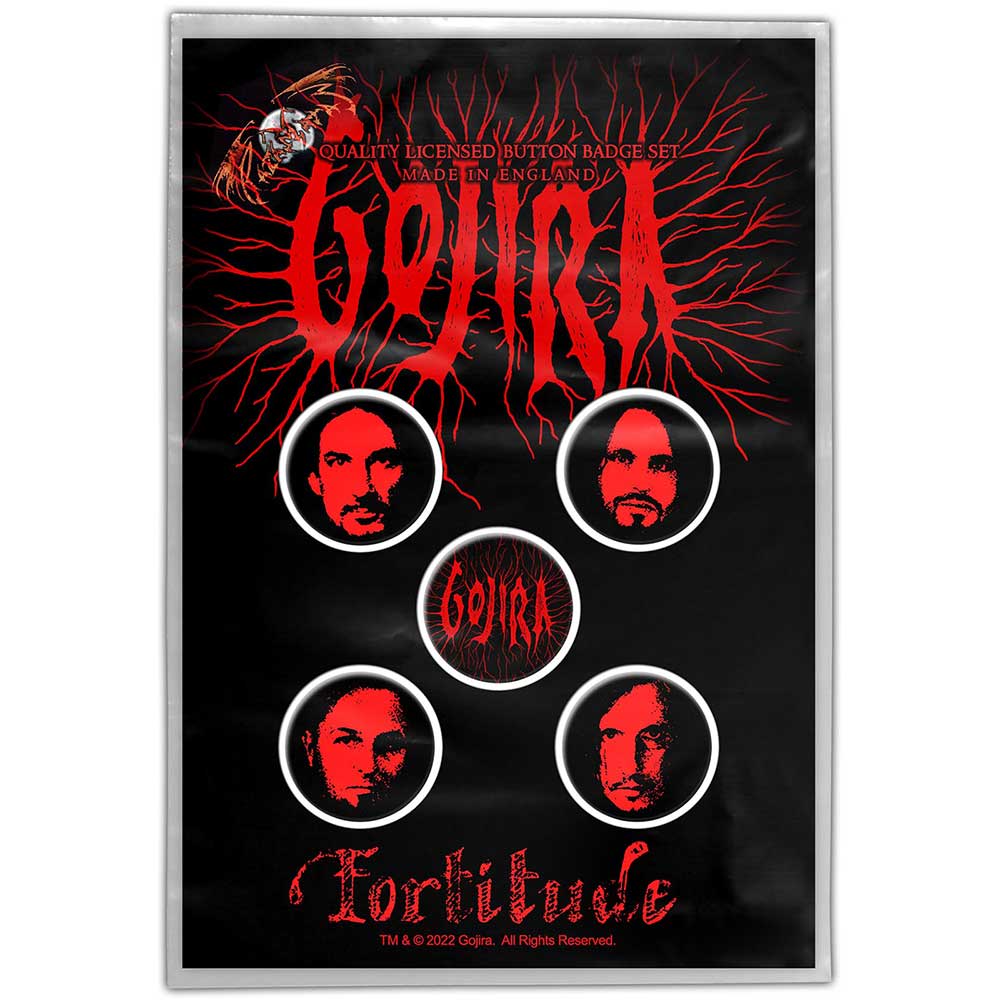 Odznak Gojira - Fortitude