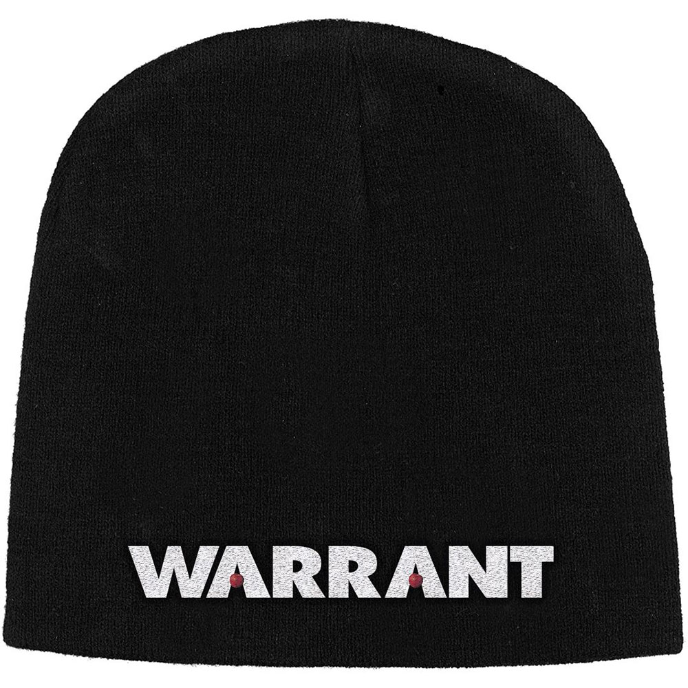 Čapica Warrant - Logo, Unisex,Čierna,Univerzálna