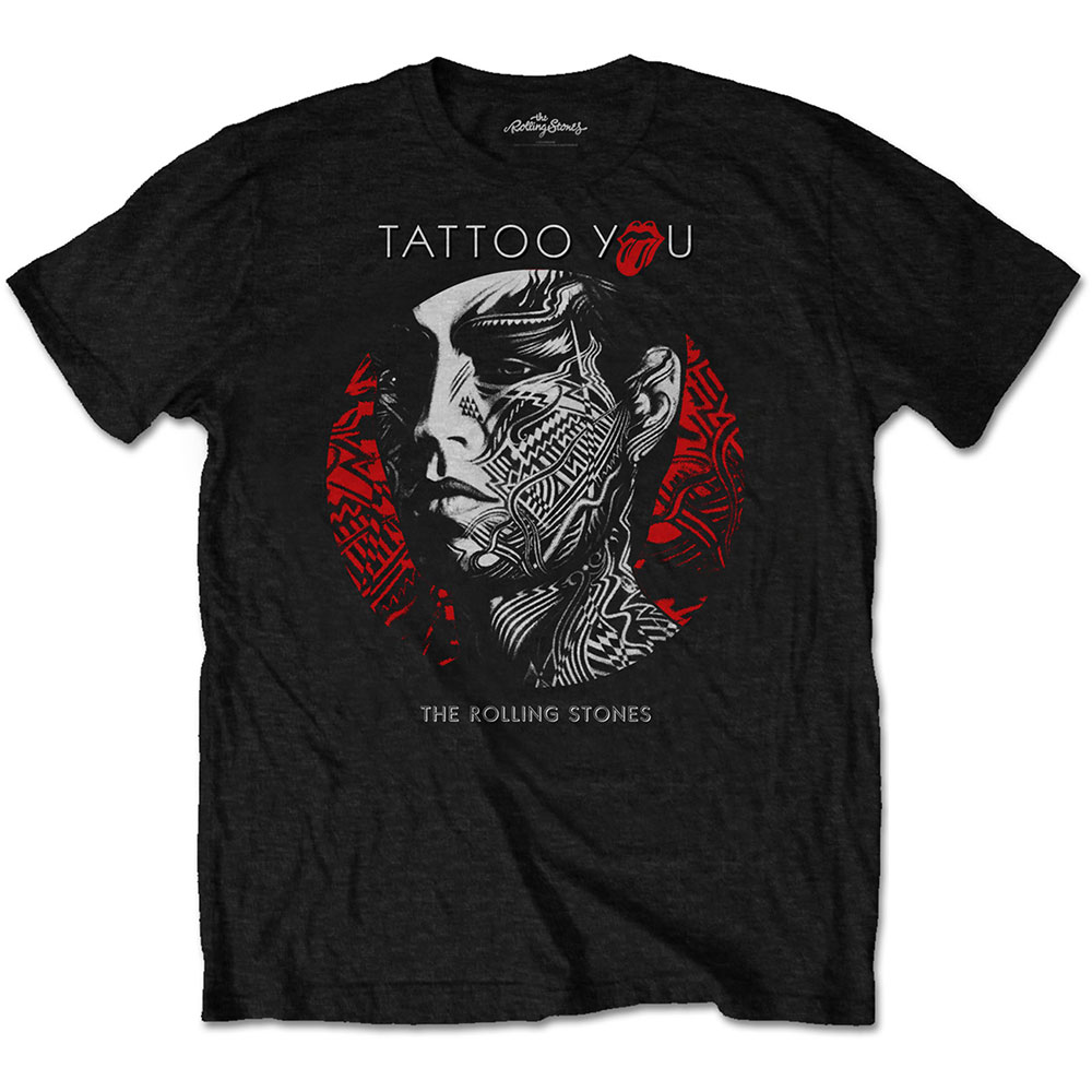 Tričko The Rolling Stones - Tattoo You Circle, Unisex,Čierna,XL