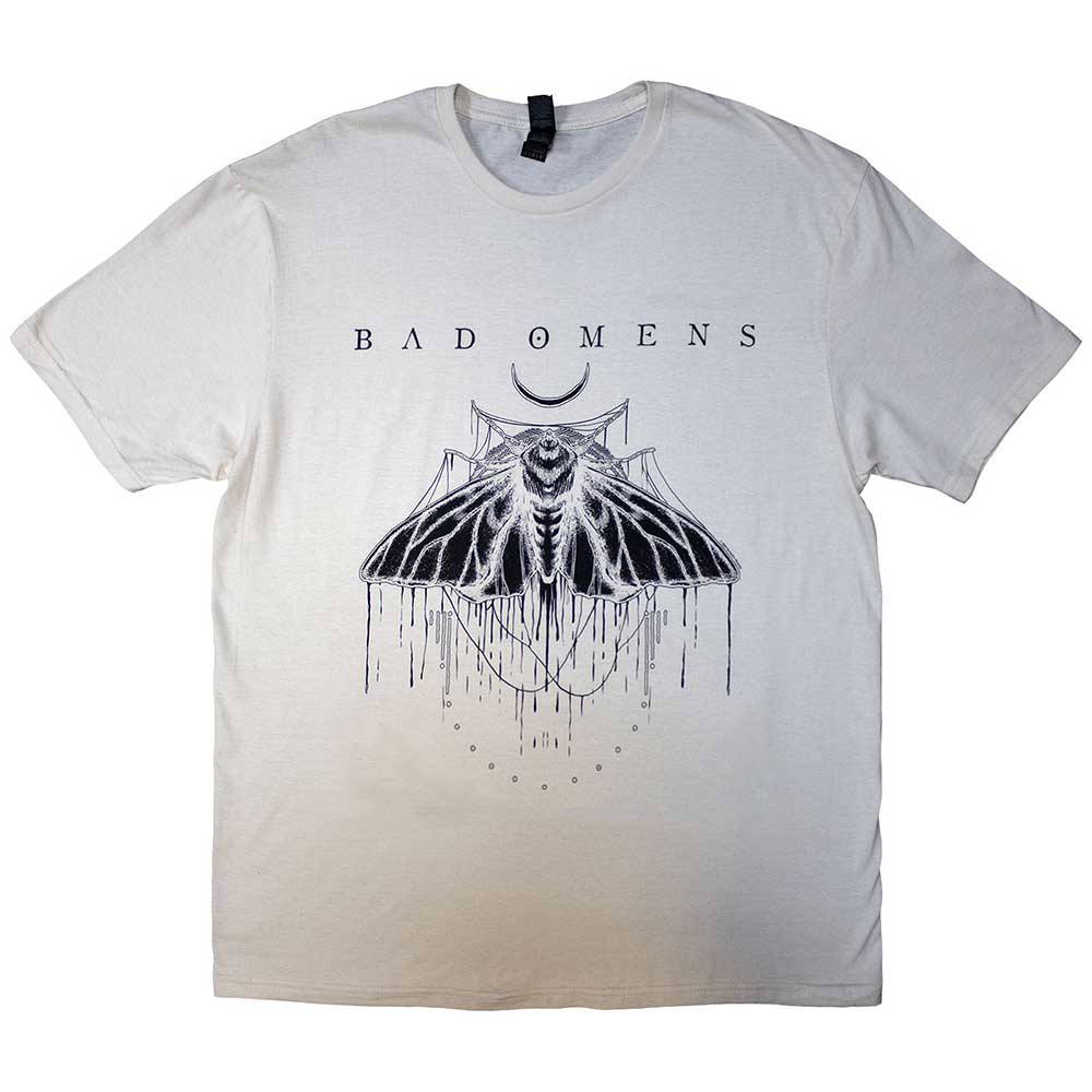 Tričko Bad Omens - Moth, Unisex,Natural,XXL