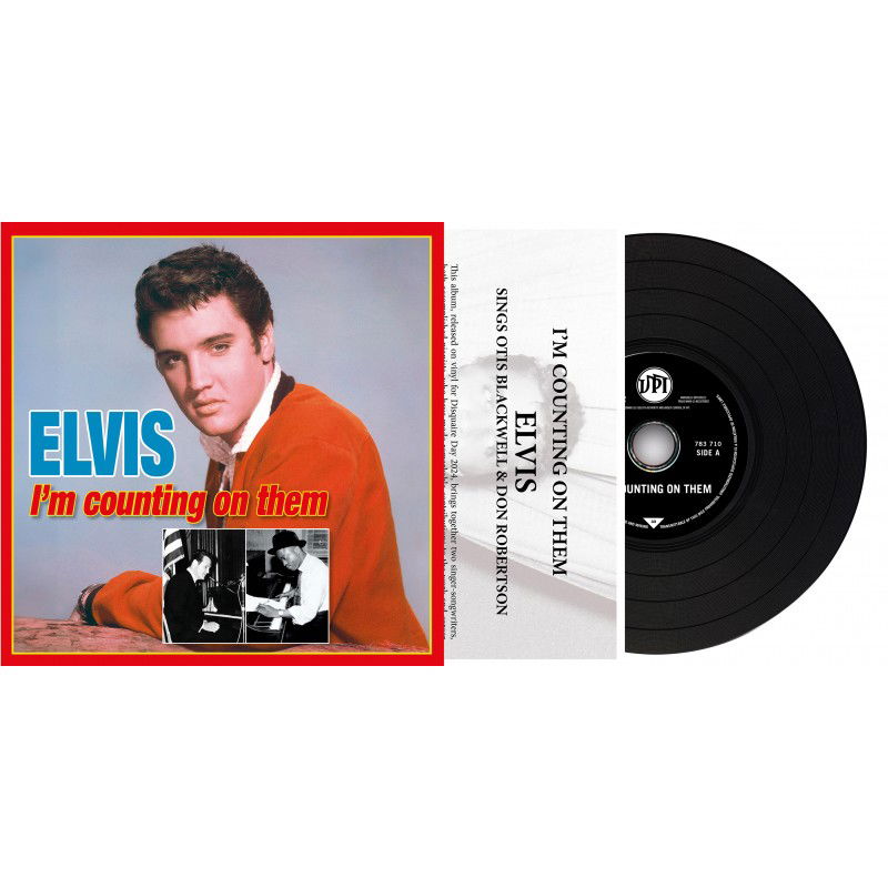 CD Elvis Presley - I'M COUNTING ON THEM: OTIS BLACKWELL & DON ROBERTSON SONGBOOK