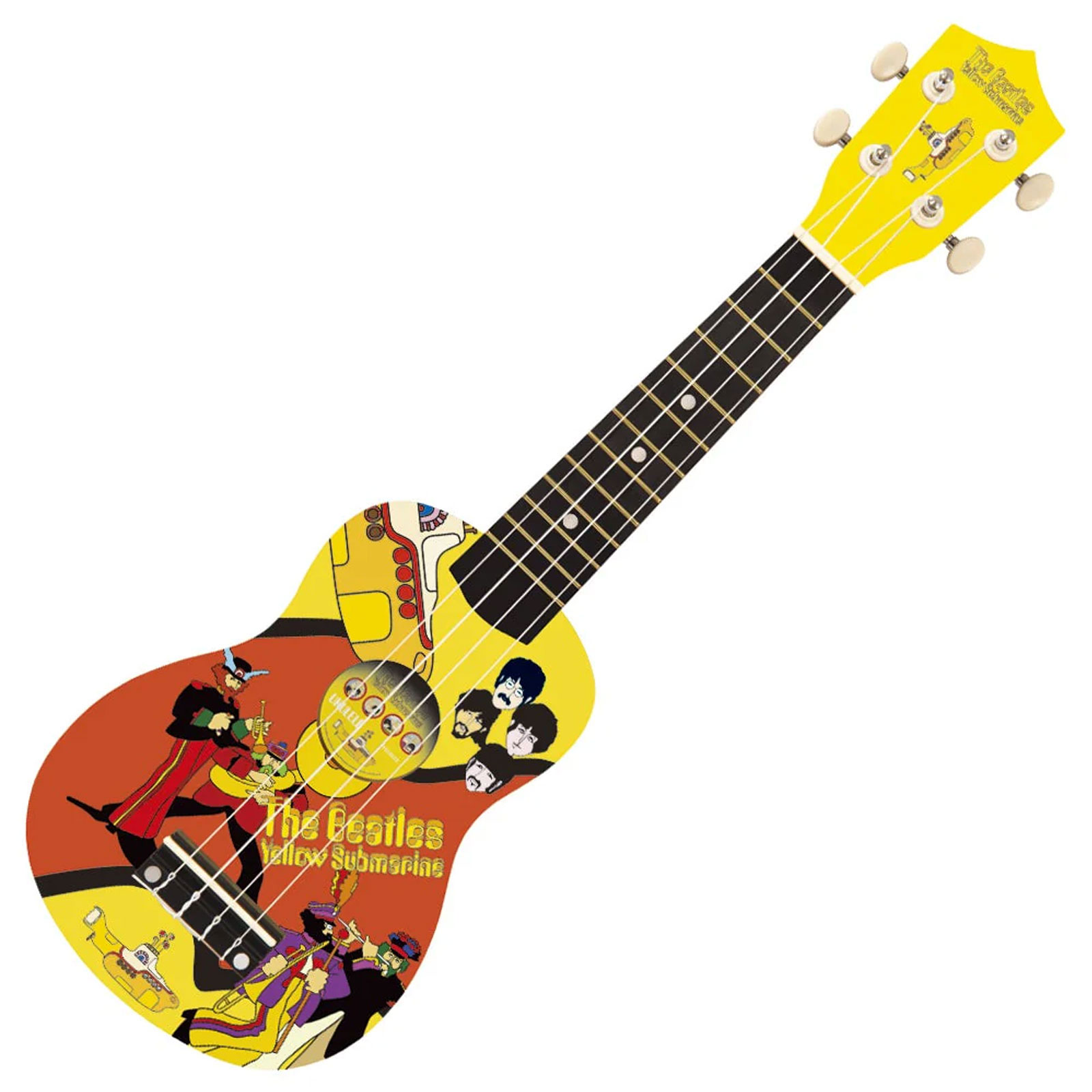 Ukulele The Beatles - Yellow Submarine Characters