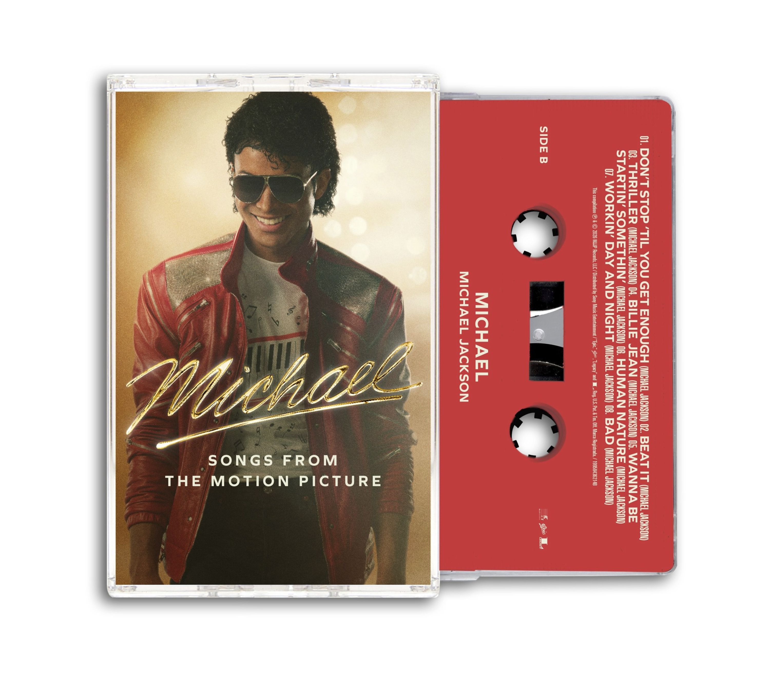 Kazeta Michael Jackson - Jackson, Michael - Michael: Songs From the Motion Picture