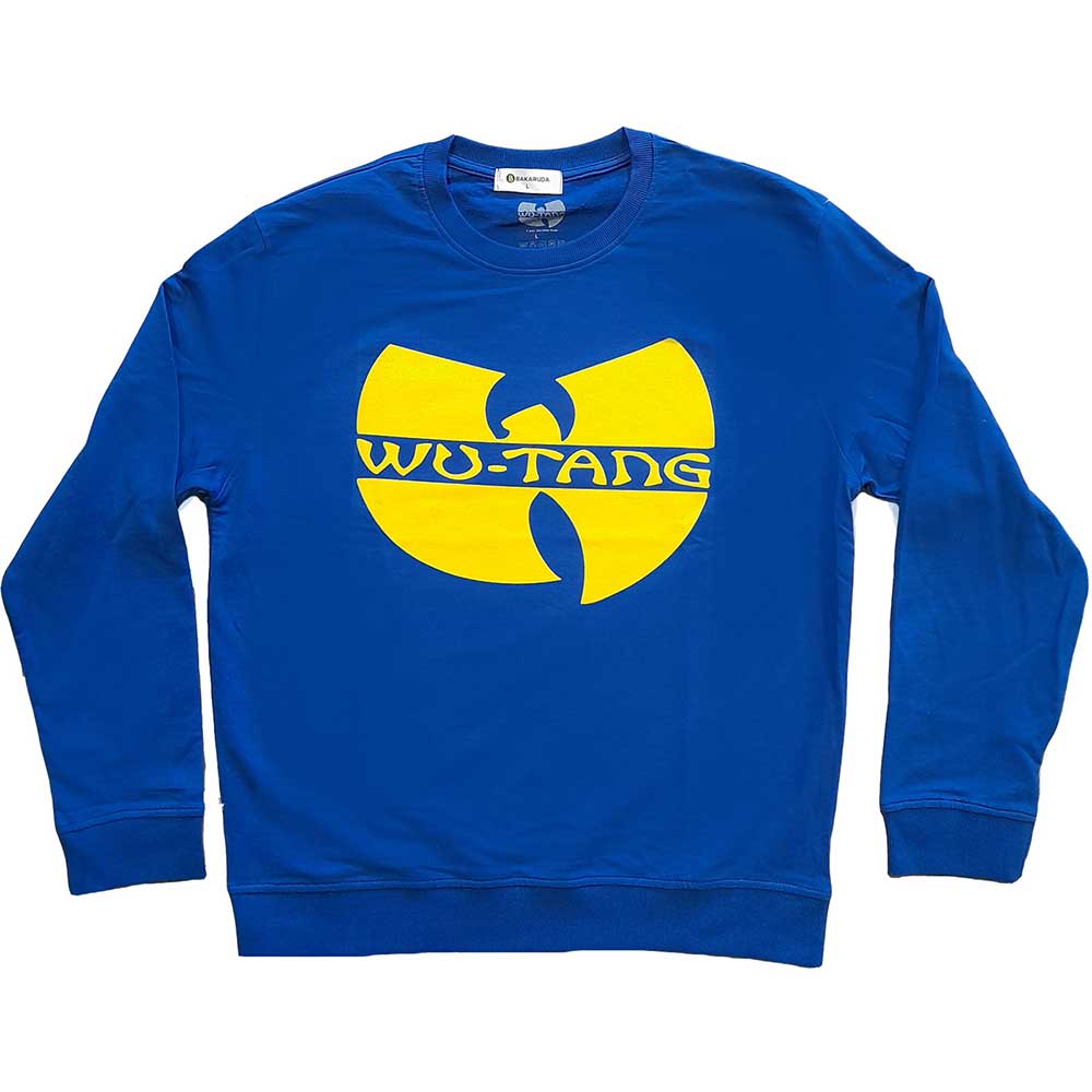 Crewneck Wu-Tang Clan - Logo, Unisex,Modrá,XL