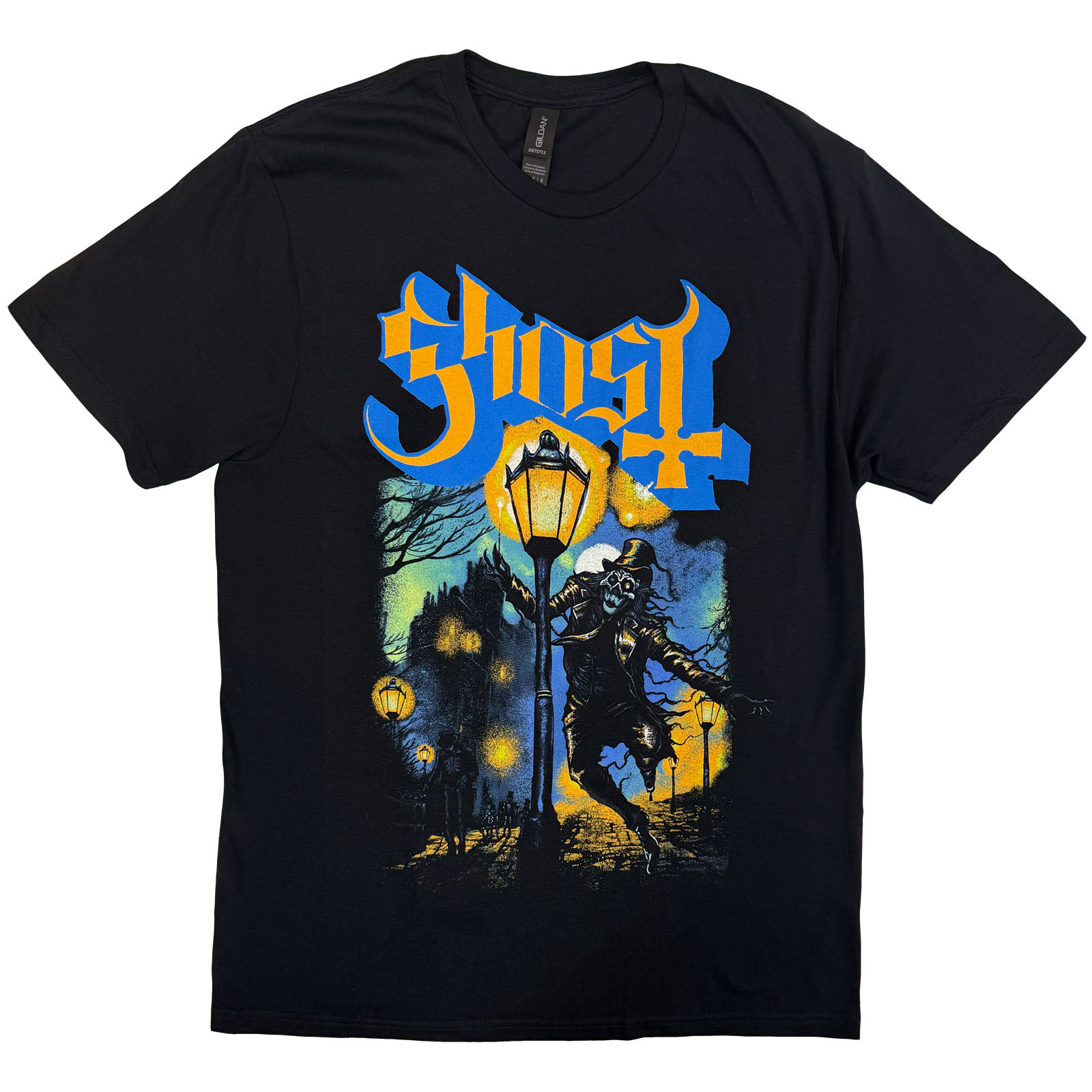 Tričko Ghost - The Lamplighter, Unisex,Čierna,XXL