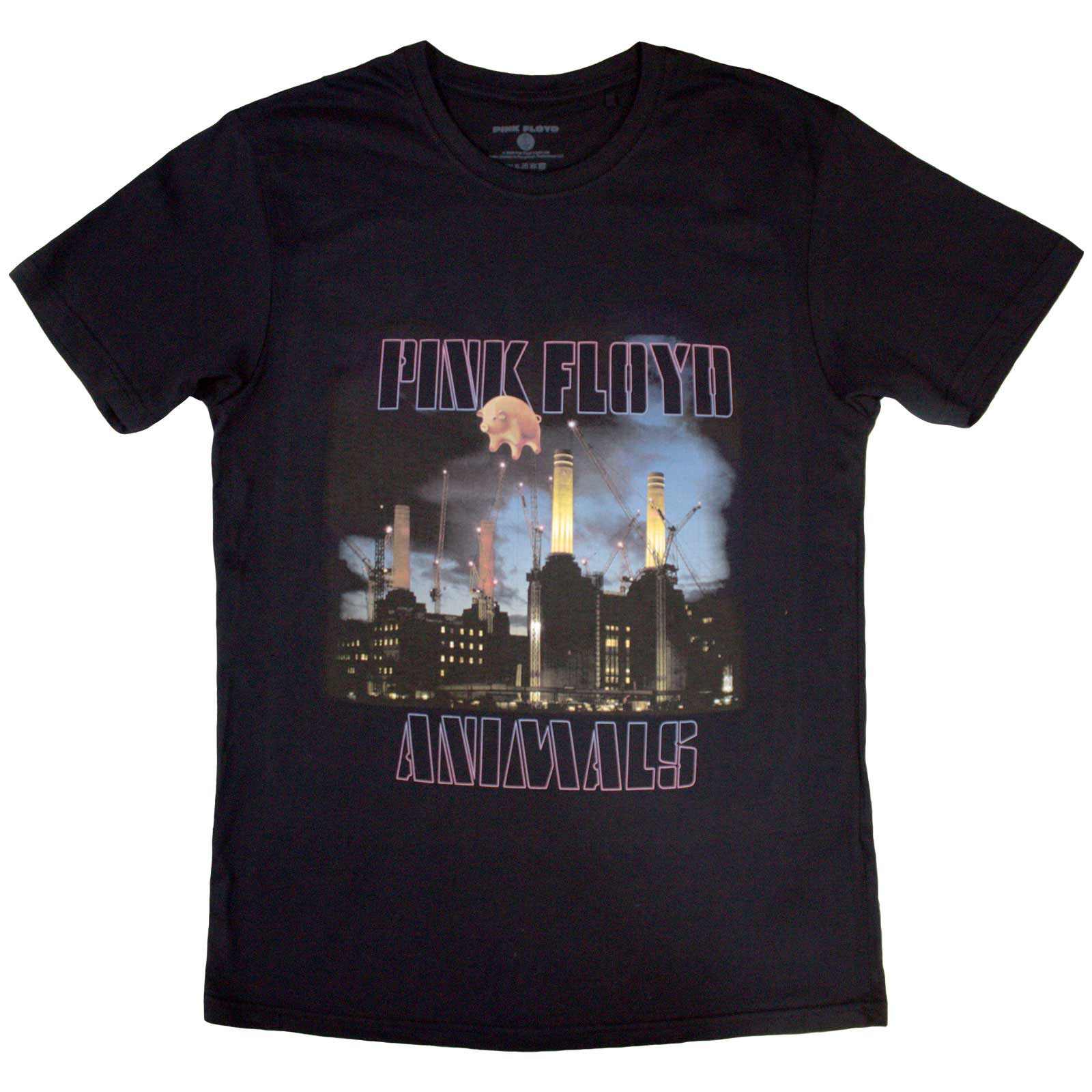 Tričko Pink Floyd - Animals Contsruction, Unisex,Čierna,XXL
