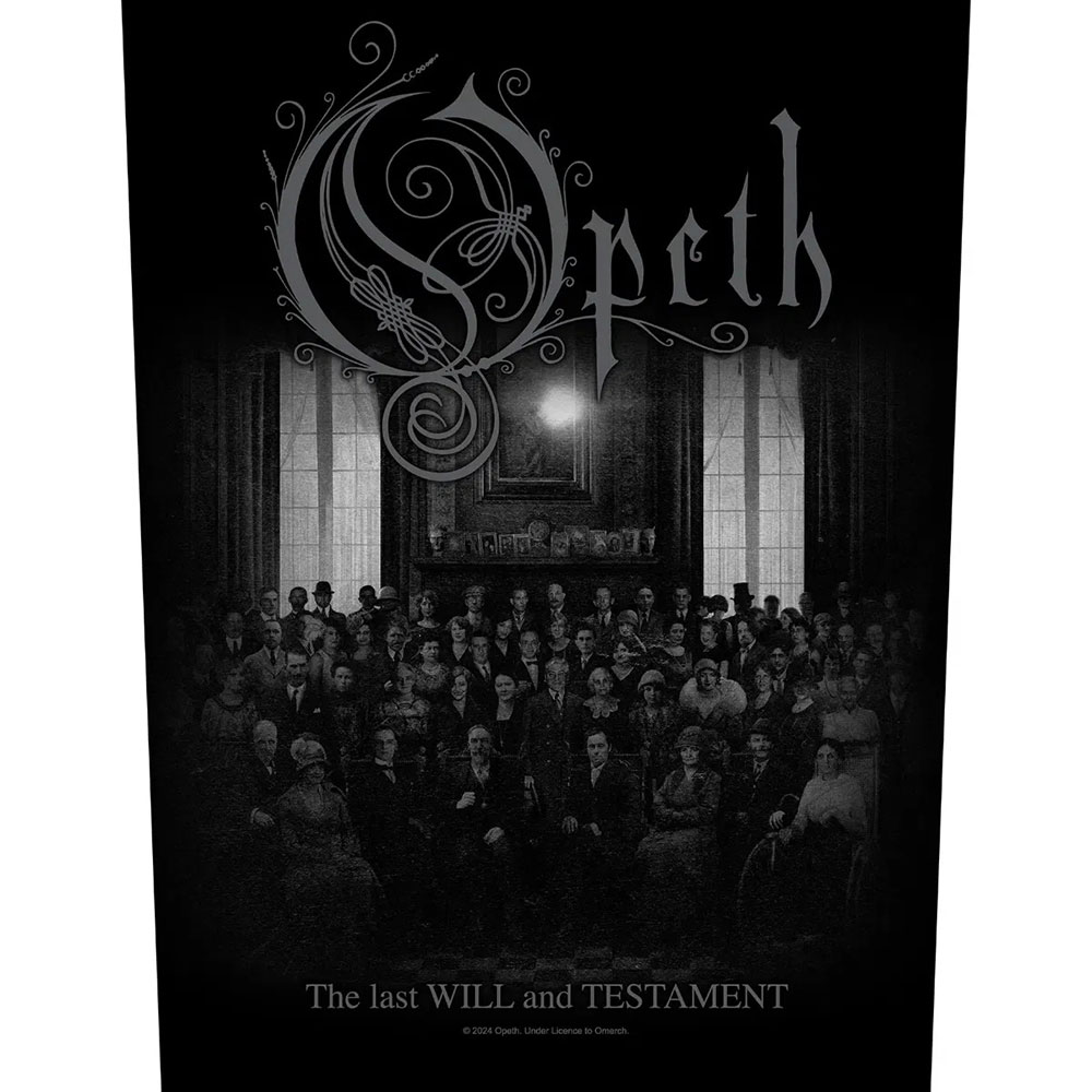 Nažehlovačka Opeth - The Last Will And Testament