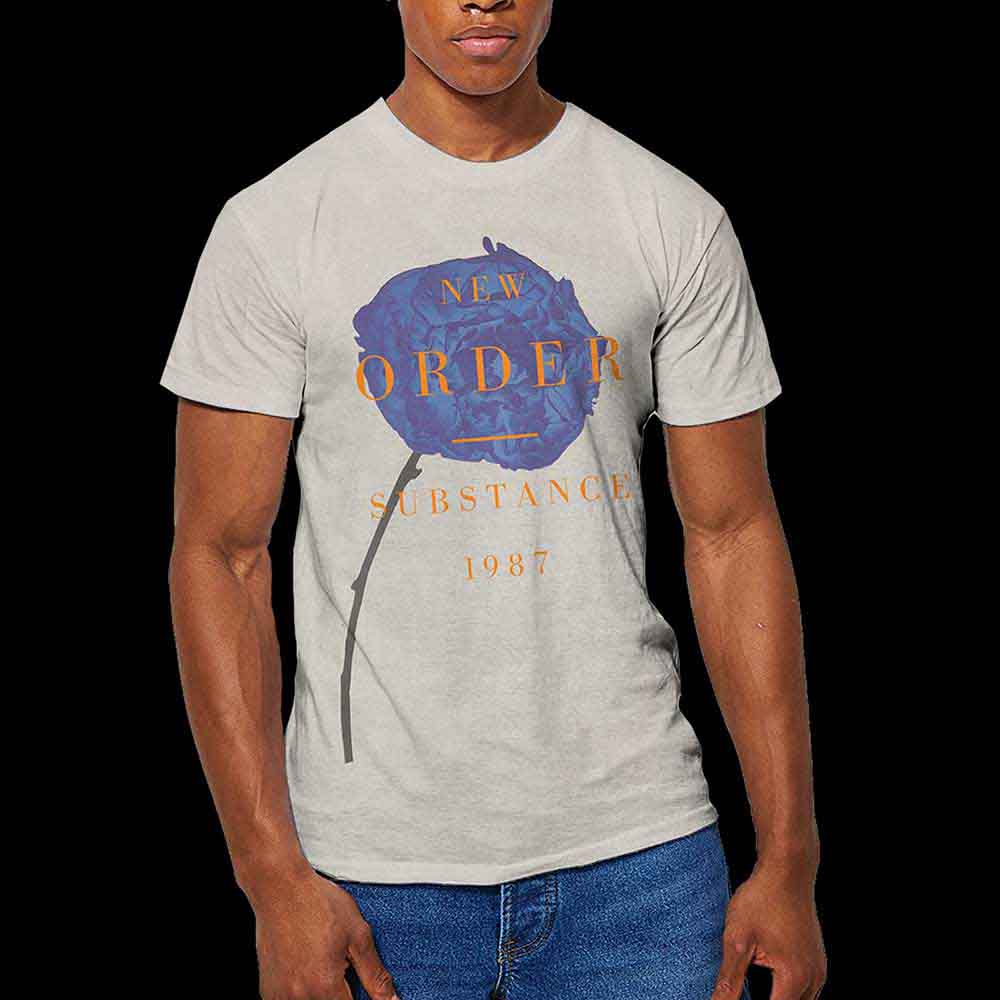 Tričko New Order - Spring Substance, Unisex,Natural,L