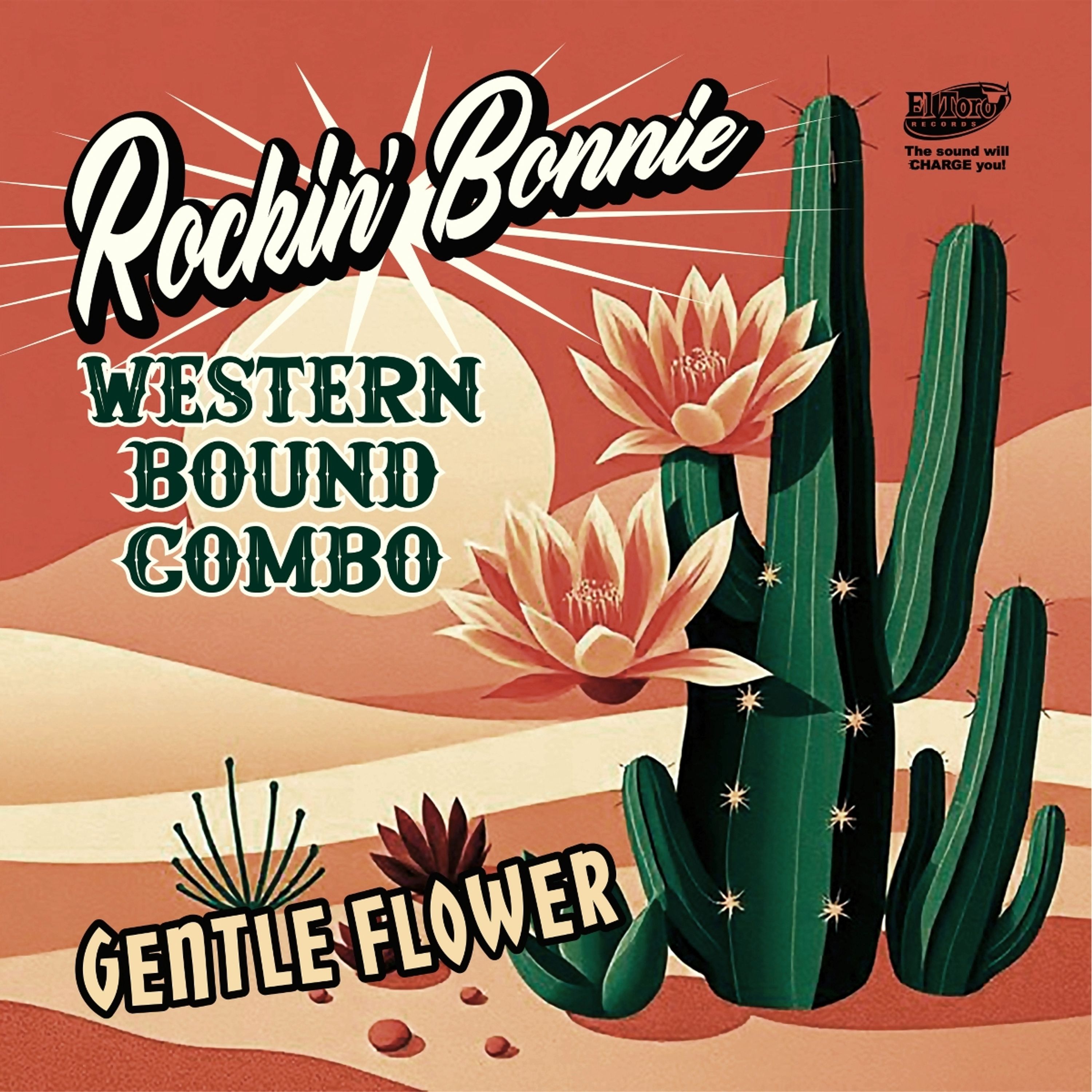 Vinyl Rockin' Bonnie Western Bound Combo - 7-GENTLE FLOWER