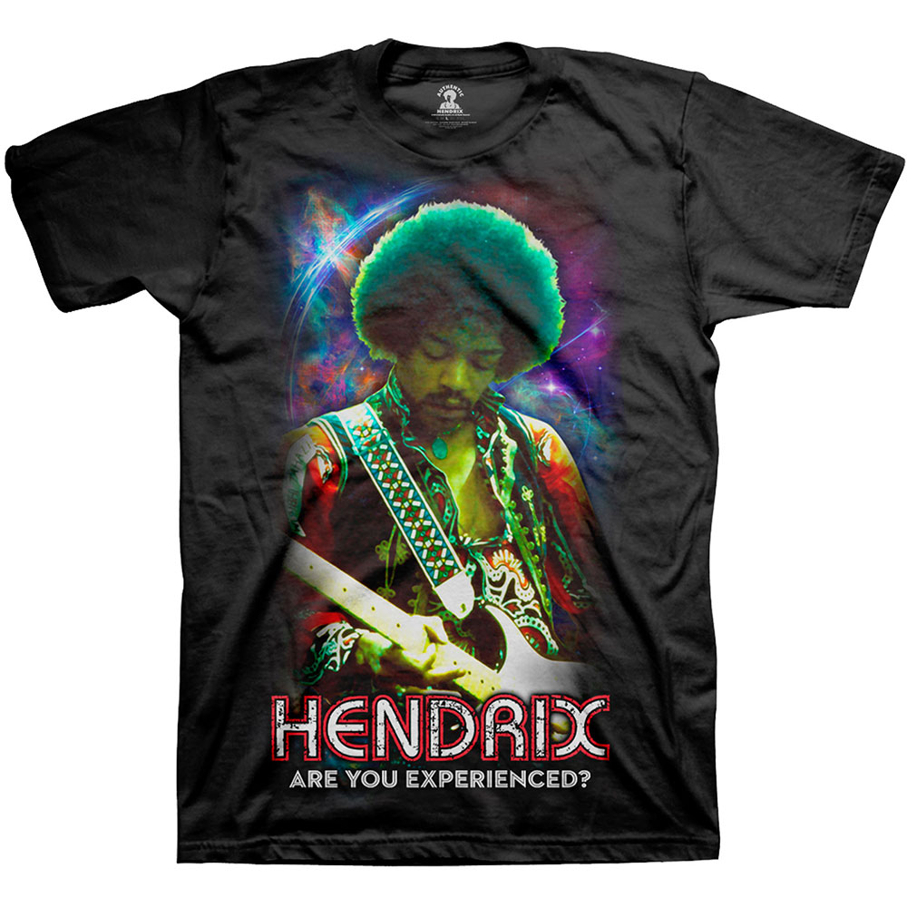Tričko Jimi Hendrix - Cosmic, Unisex,Čierna,XL