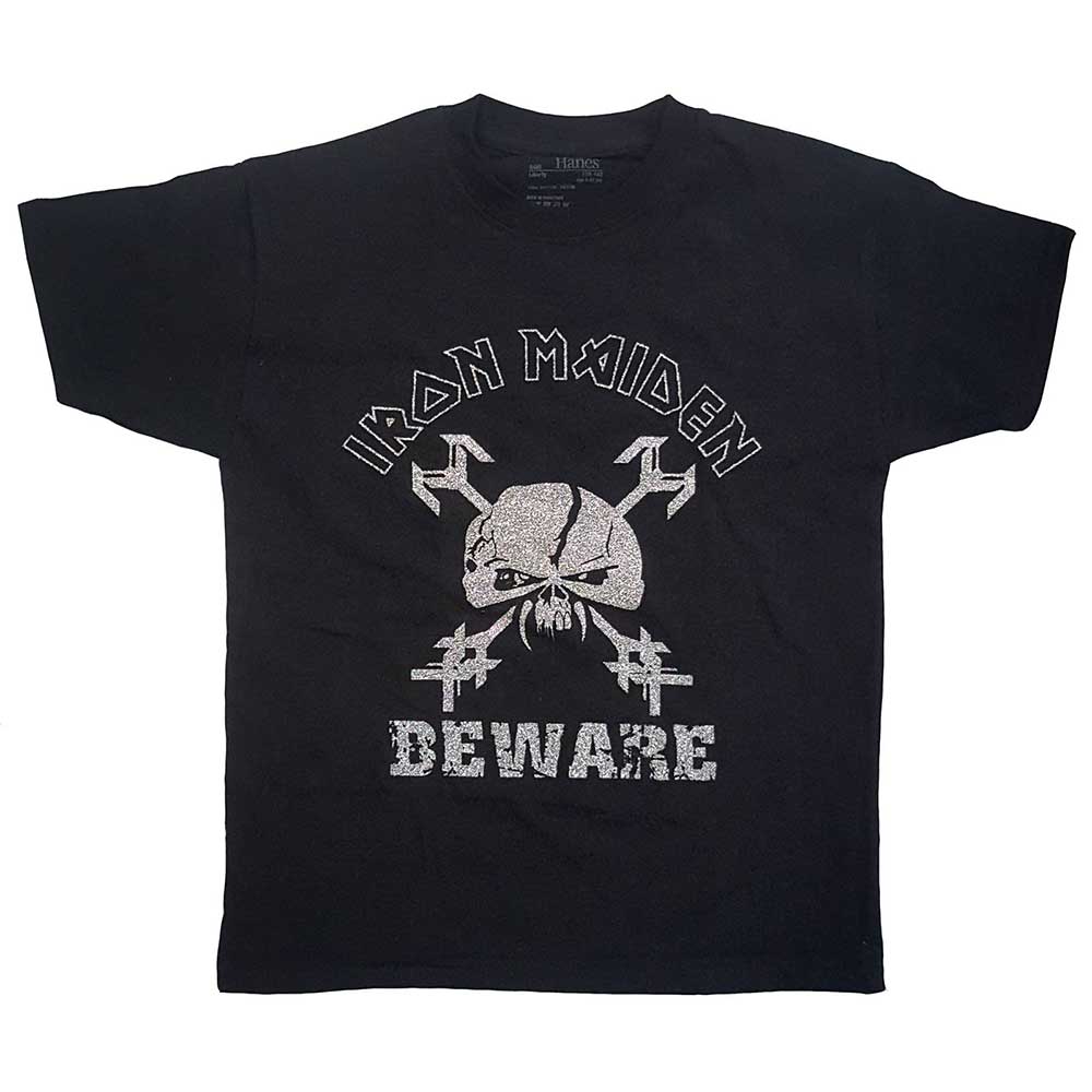 Tričko Iron Maiden - Beware, Dieťa,Čierna,12 – 14 rokov